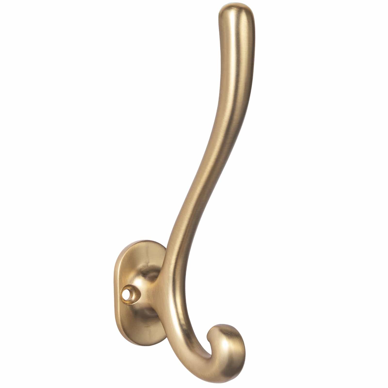 Goo-Ki Champagne Bronze / 6 Pack Medieval Clothes Hook American Porch Bedroom Cloakroom Wall Single Hook