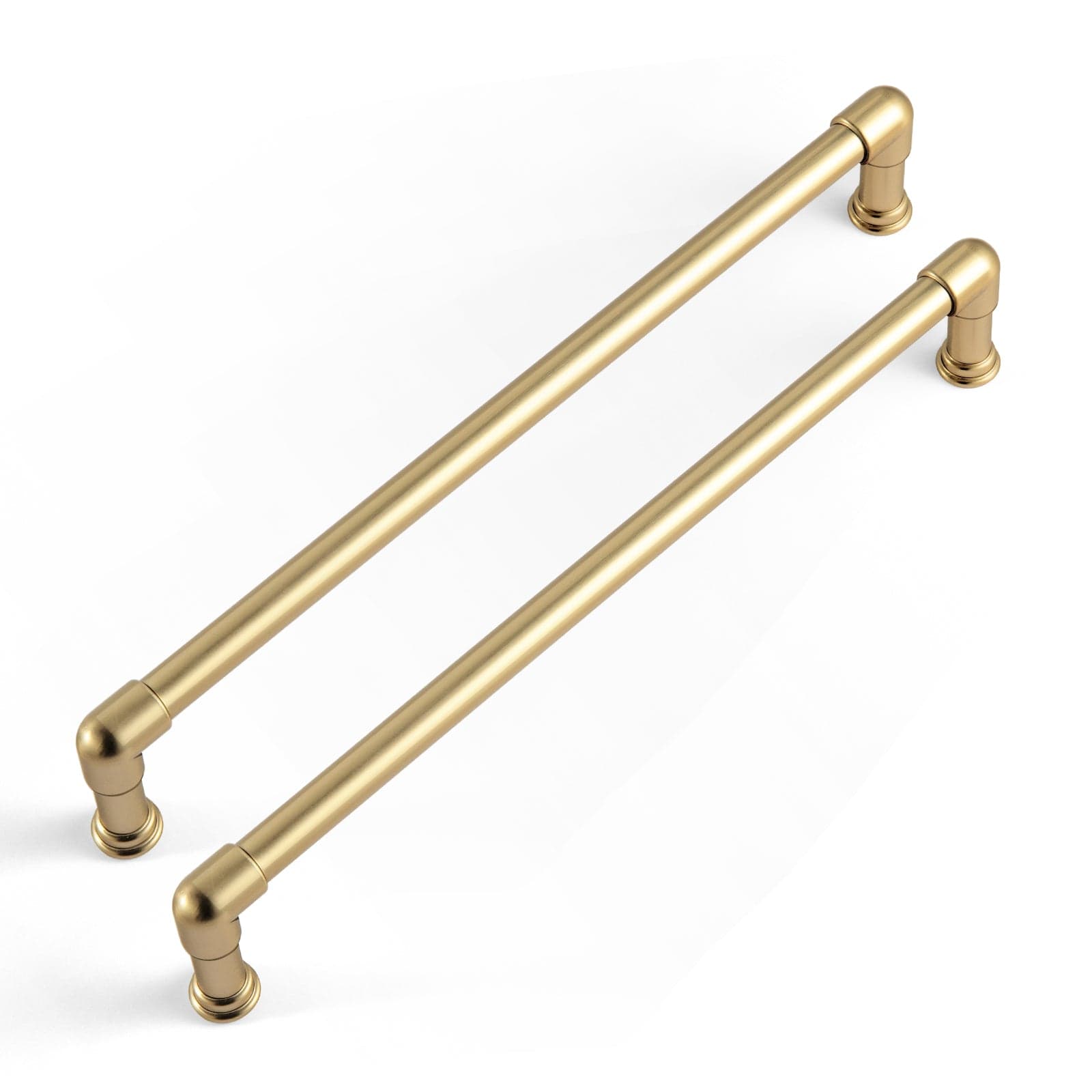 Goo-Ki Champagne Bronze / 7.6'' Hole Center / 6 Pack Industrial Pipe - Shaped Zinc Alloy Cabinet Pulls Retro Furniture Hardware
