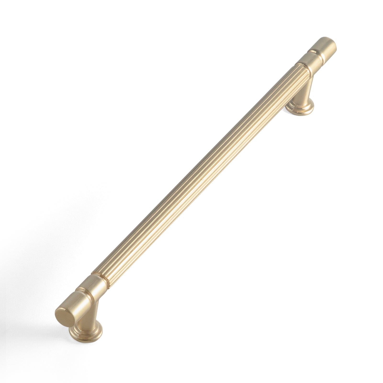 Goo-Ki Champagne Bronze / 7.6'' Hole Center / 6 Pack Industrial Style Retro Zinc Alloy Cabinet Pulls with Striped Texture