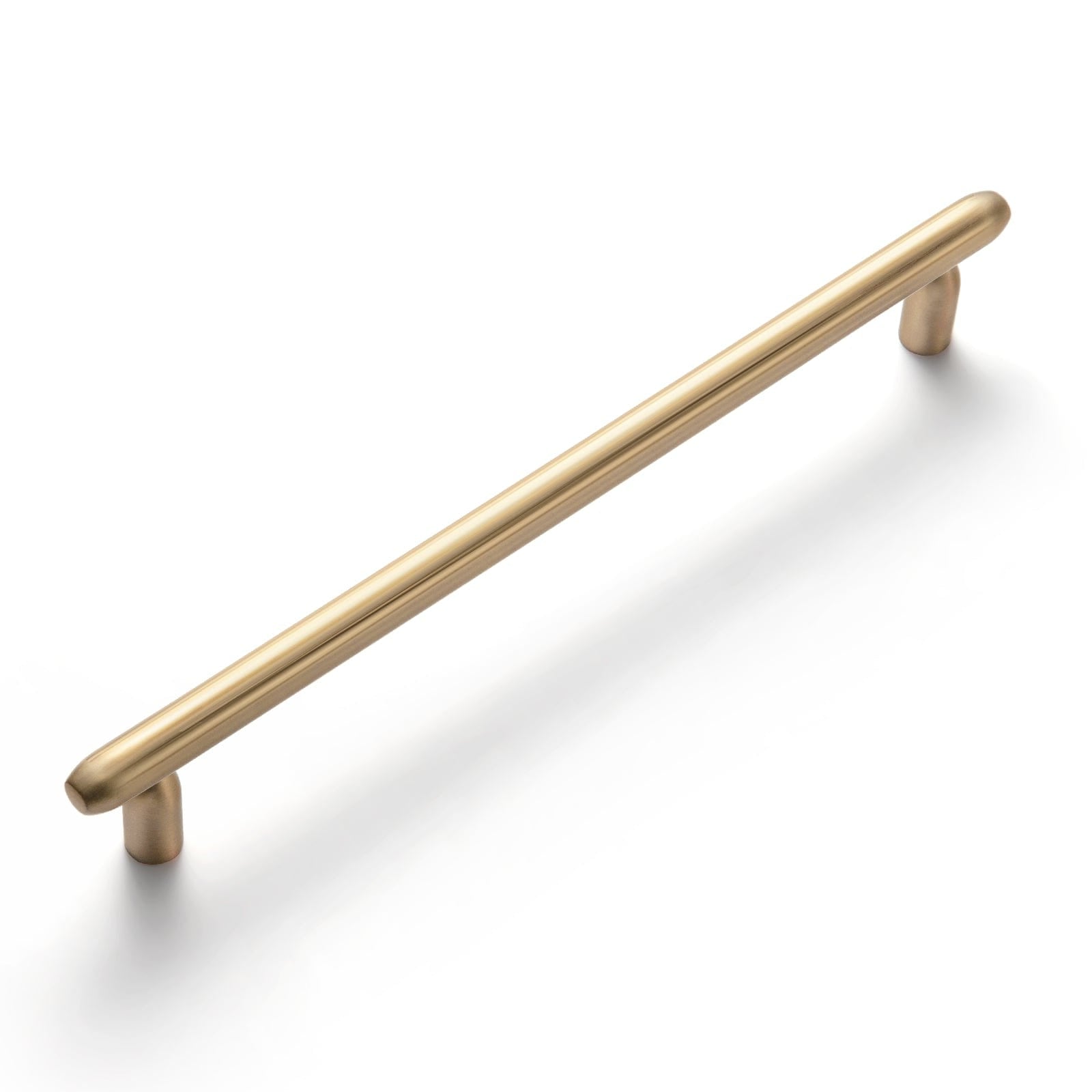 Goo-Ki Champagne Bronze / 7.6'' Hole Center / 6 Pack Sleek and Sturdy Cabinet Handles Elegant Antique Brass Drawer Pulls