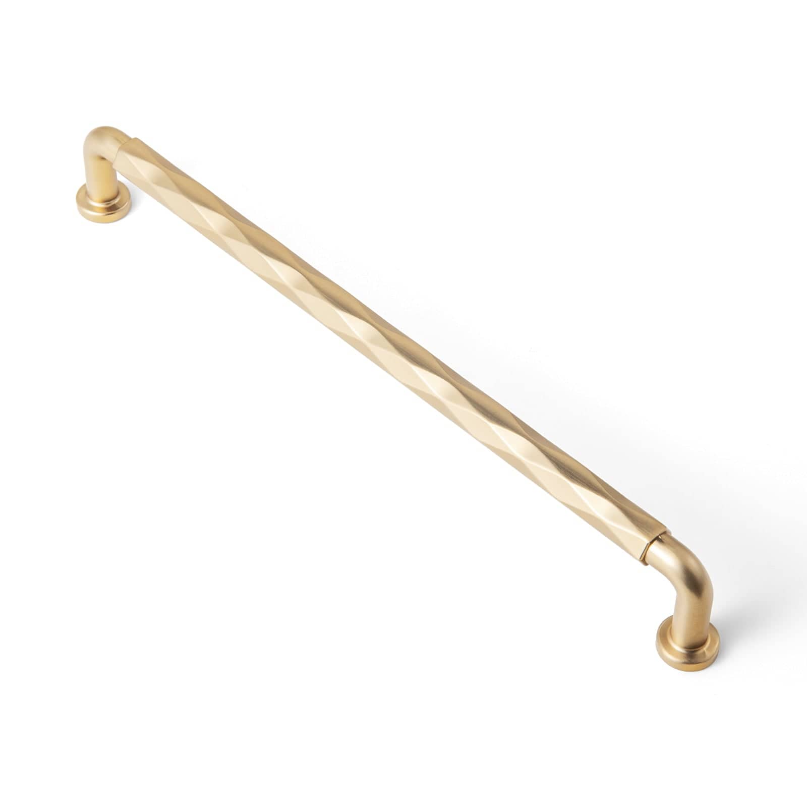 Goo-Ki Champagne Bronze / 7.6'' Hole Center / 6 Pack Twisted Design Decorative Zinc Alloy Cabinet Handles for Kitchen Cabinets