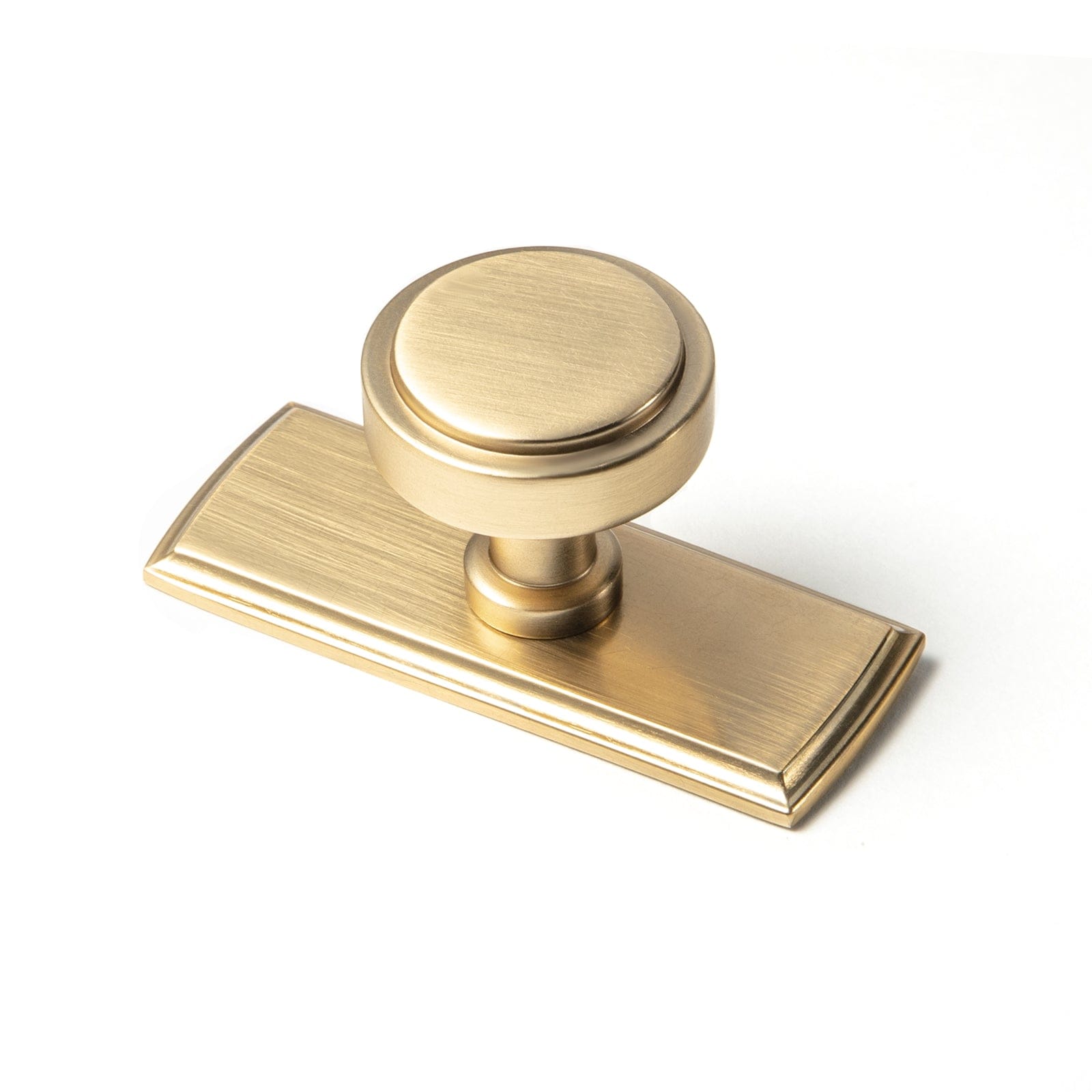 Goo-Ki Champagne Bronze / G011 / 6 Pack Simple Cylindrical Zinc Alloy Drawer Knob with Elegant Design