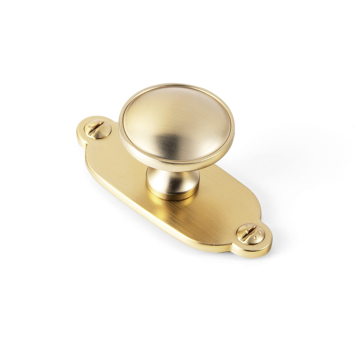 Goo-Ki Champagne Bronze / G013 / 6 Pack Antique Brass Cabinet Knobs Zinc Alloy Round Drawer Pulls with Vintage Patina Finish Retro Furniture Hardware
