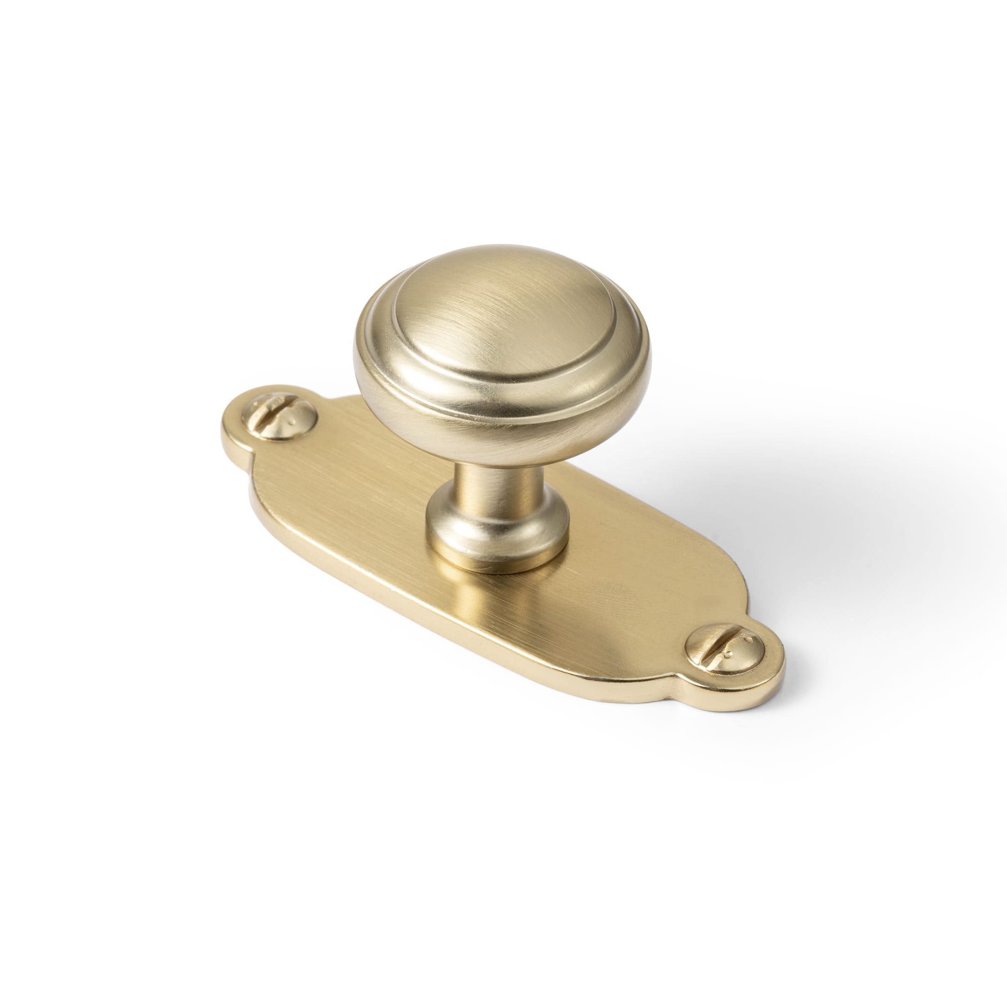 Goo-Ki Champagne Bronze / G013 / 6 Pack Round Mushroom Cabinet Knobs, Solid Zinc Alloy Single Hole Drawer Knobs, Vintage Furniture Hardware