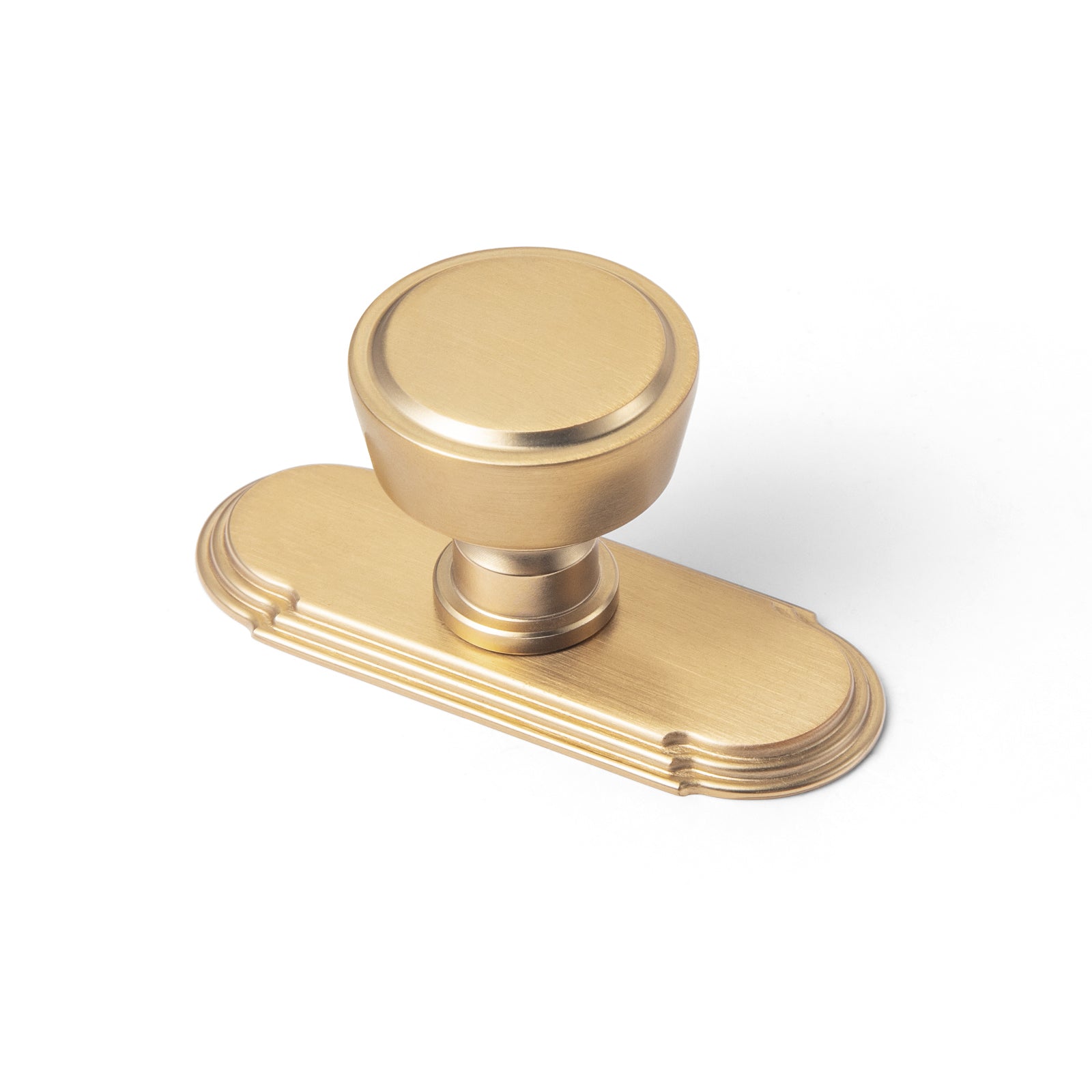 Goo-Ki Champagne Bronze / G014 / 6 Pack Retro Drawer Knobs for Dresser Cupboard Solid Zinc Alloy Single Hole Cabinet Hardware