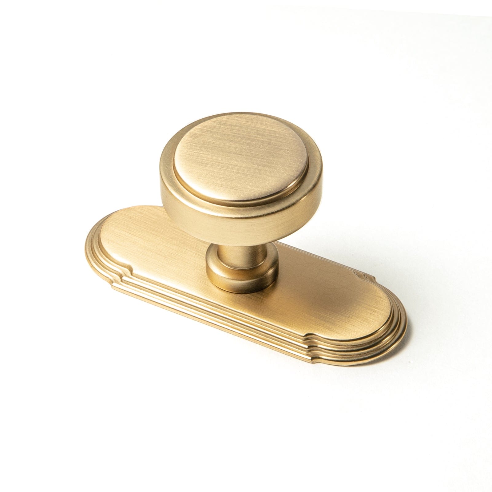 Goo-Ki Champagne Bronze / G014 / 6 Pack Simple Cylindrical Zinc Alloy Drawer Knob with Elegant Design