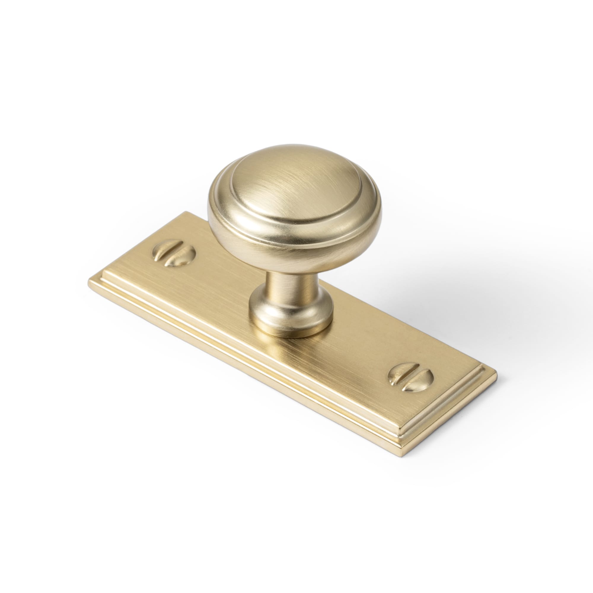 Goo-Ki Champagne Bronze / G015 / 6 Pack Round Mushroom Cabinet Knobs, Solid Zinc Alloy Single Hole Drawer Knobs, Vintage Furniture Hardware
