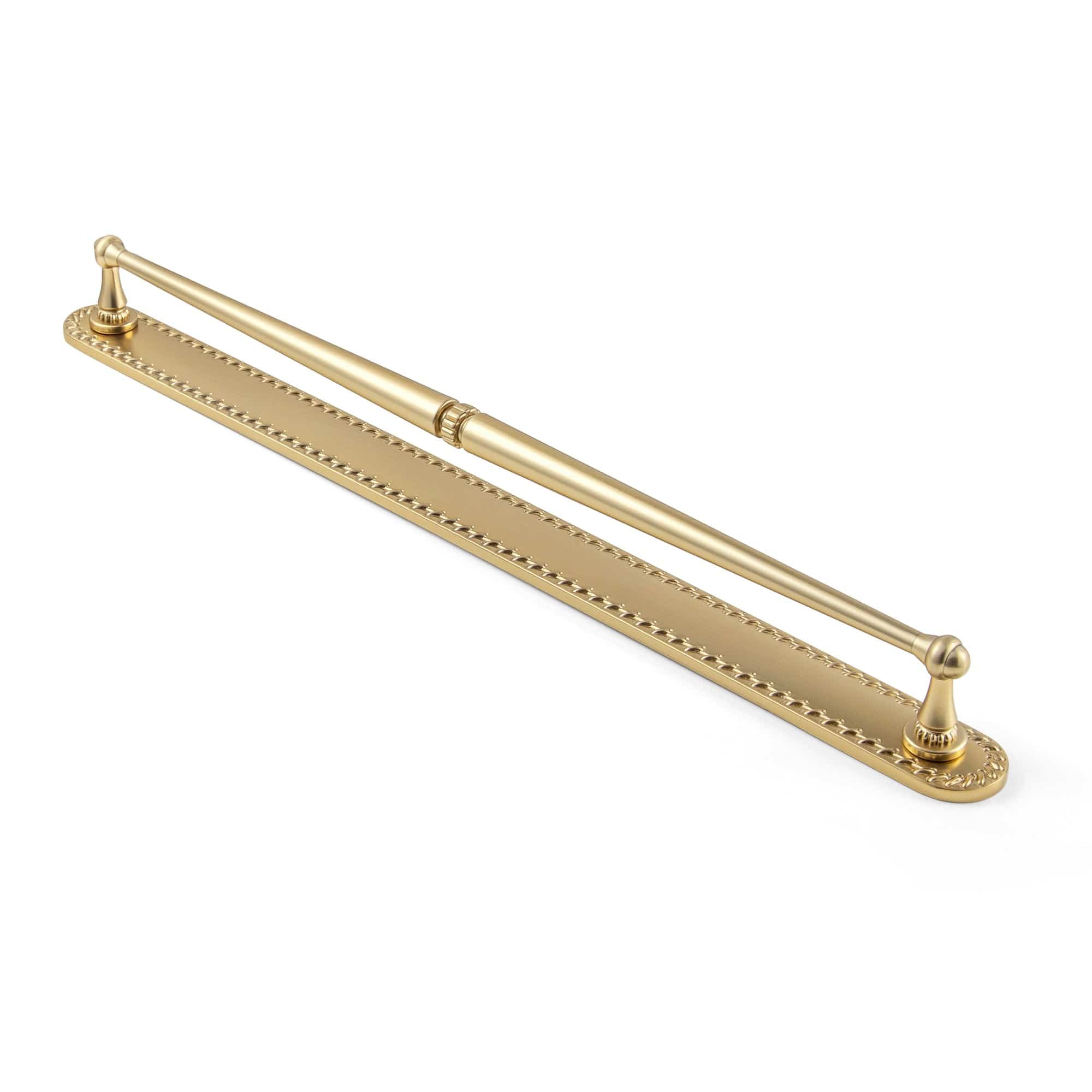 Goo-Ki Champagne Bronze / G016 / 12.6'' Hole Center 2 Pack Ornate Vintage Brass Drawer Pulls - Classic Cabinet Handles with Decorative Back Plates