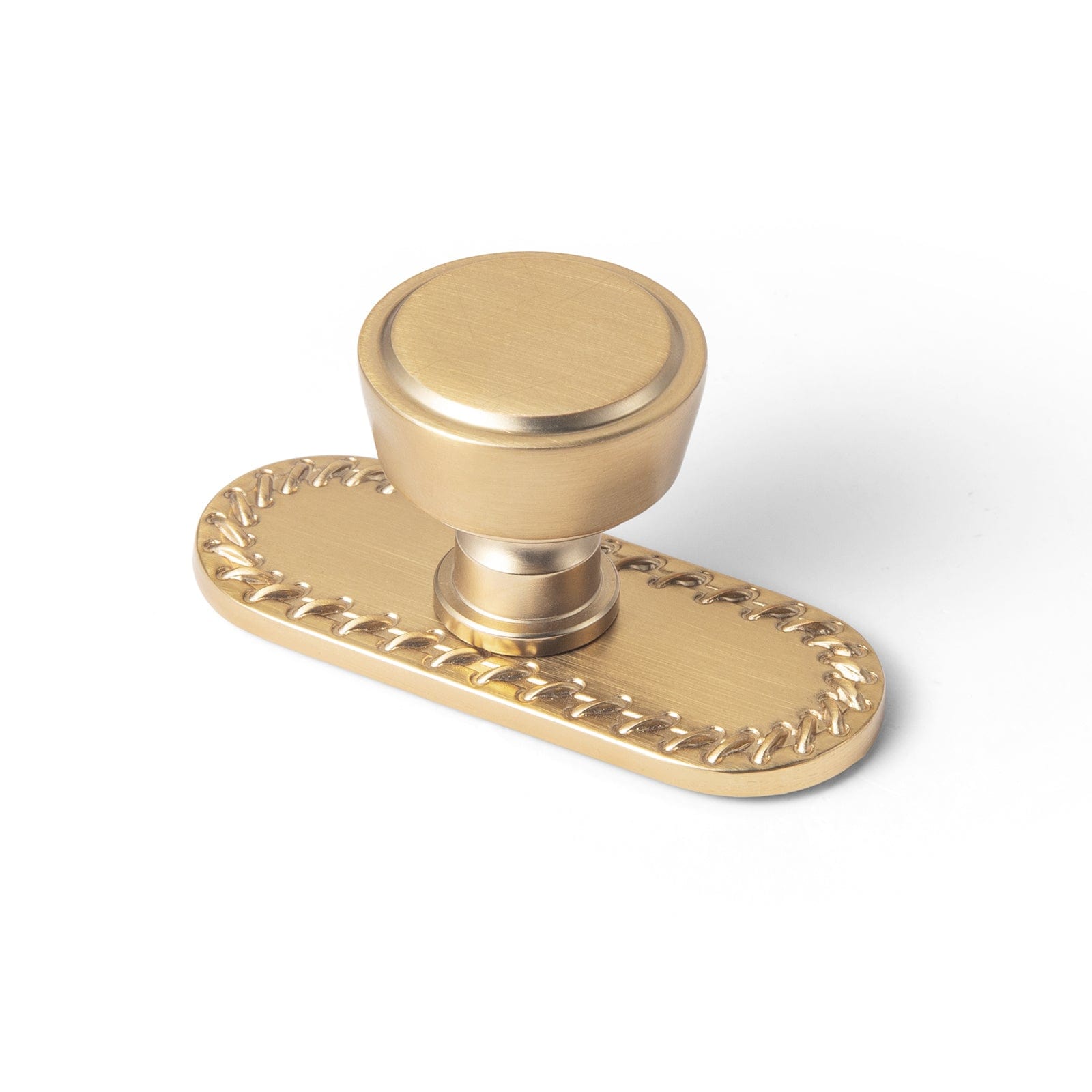Goo-Ki Champagne Bronze / G016 / 6 Pack Retro Drawer Knobs for Dresser Cupboard Solid Zinc Alloy Single Hole Cabinet Hardware