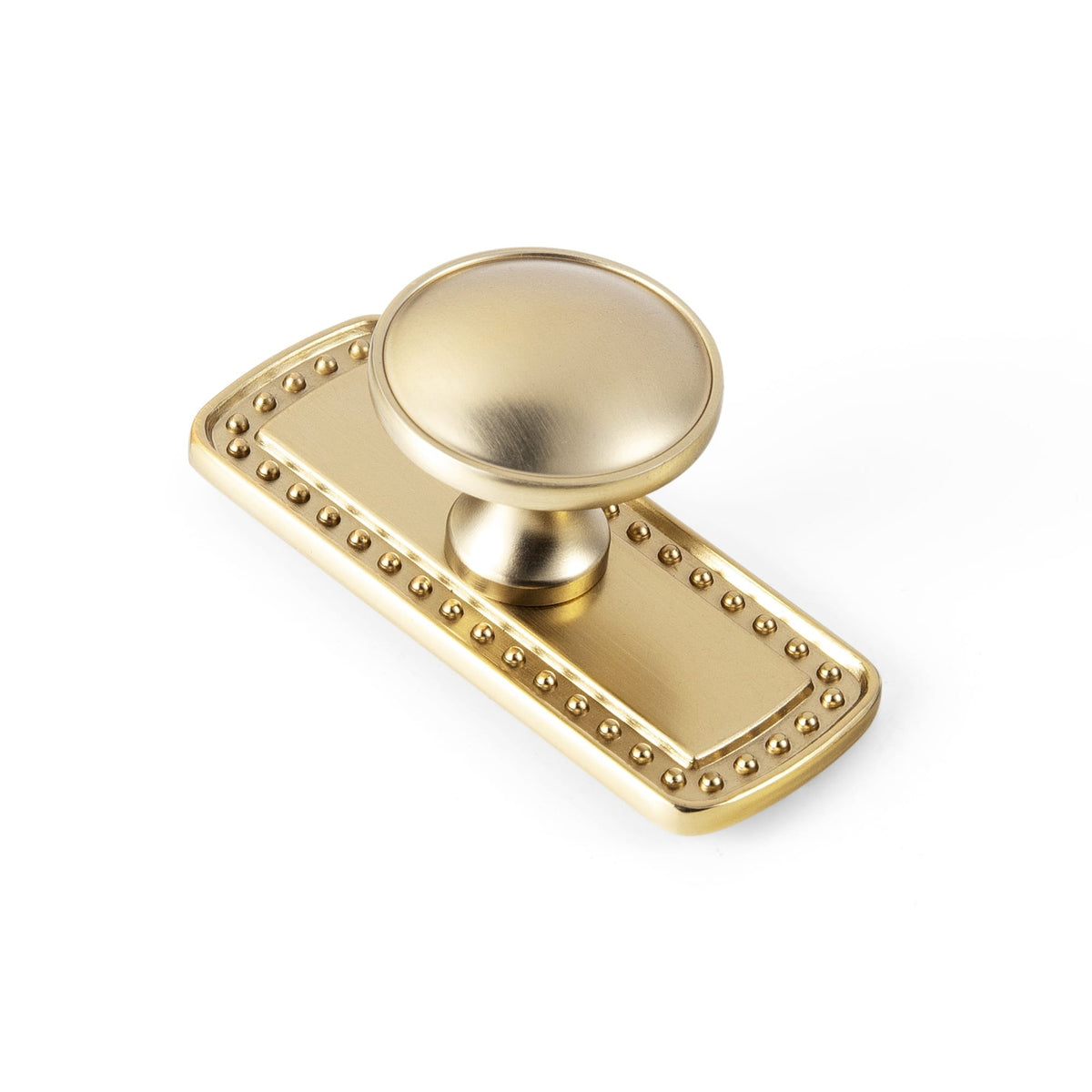 Goo-Ki Champagne Bronze / G018 / 6 Pack Antique Brass Cabinet Knobs Zinc Alloy Round Drawer Pulls with Vintage Patina Finish Retro Furniture Hardware