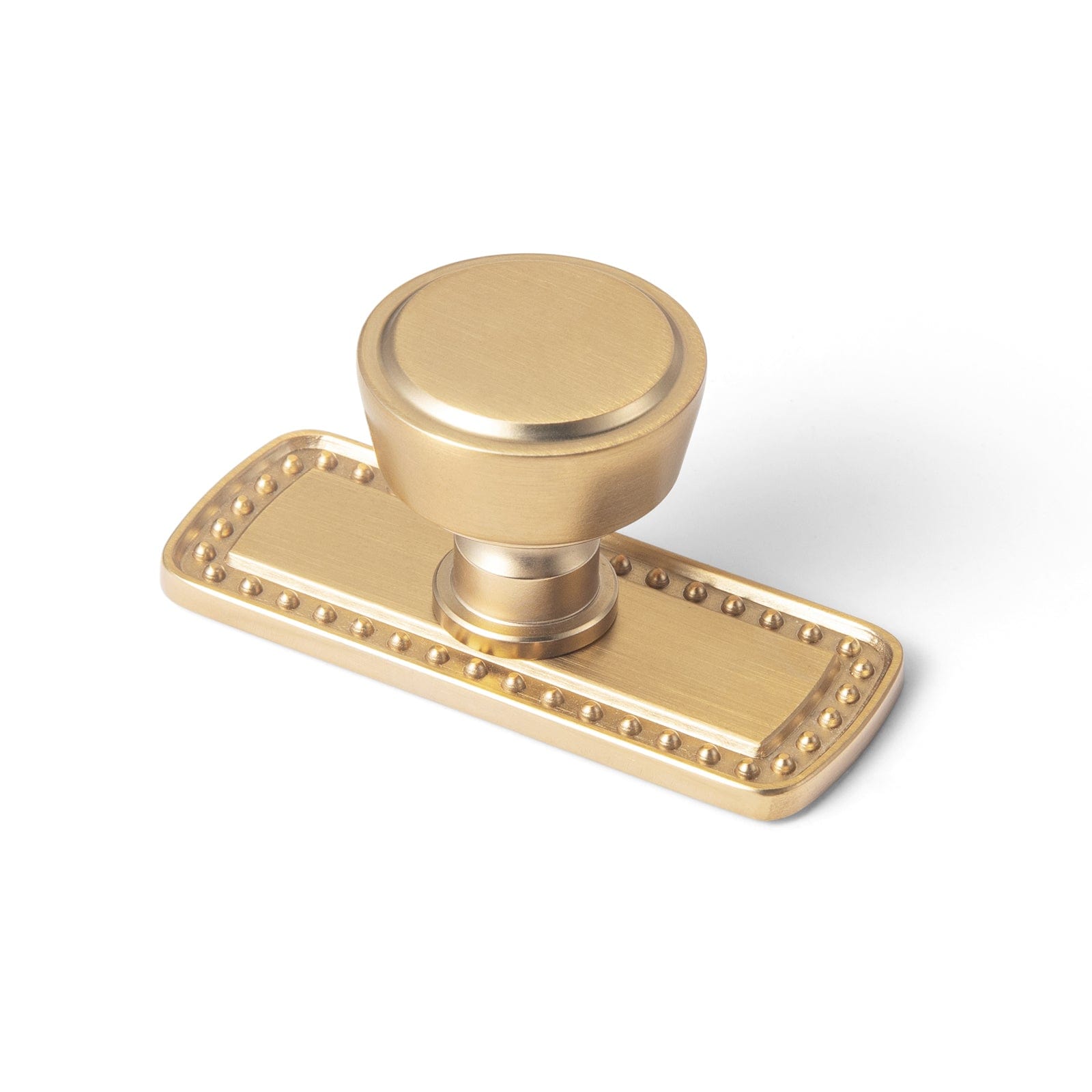 Goo-Ki Champagne Bronze / G018 / 6 Pack Retro Drawer Knobs for Dresser Cupboard Solid Zinc Alloy Single Hole Cabinet Hardware