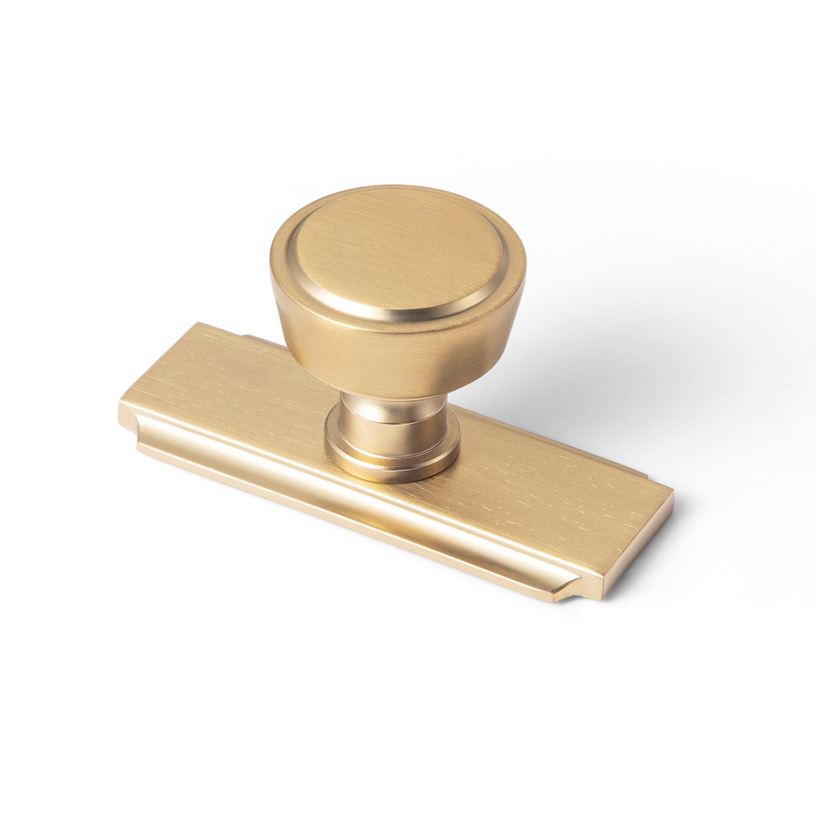 Goo-Ki Champagne Bronze / G020 / 6 Pack Retro Drawer Knobs for Dresser Cupboard Solid Zinc Alloy Single Hole Cabinet Hardware