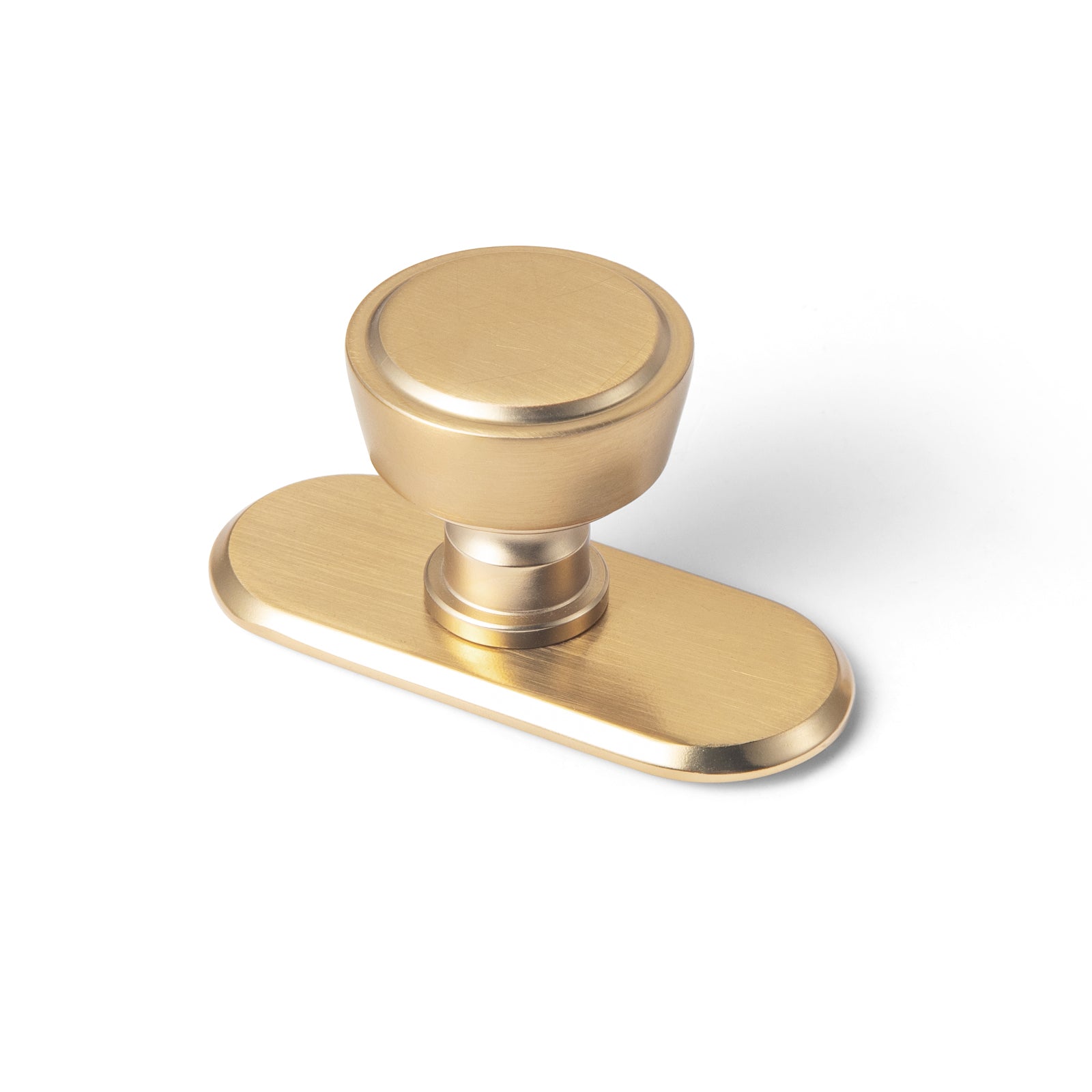 Goo-Ki Champagne Bronze / G021 / 6 Pack Retro Drawer Knobs for Dresser Cupboard Solid Zinc Alloy Single Hole Cabinet Hardware