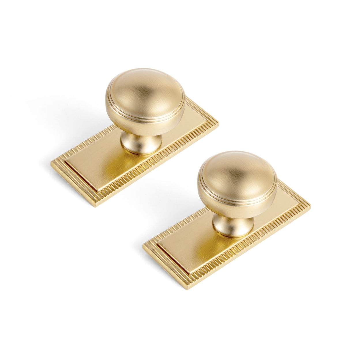 Goo-Ki Champagne Bronze / G022 / 6 Pack Ring-Lined Round Dome Cabinet Hardware Zinc Alloy Ball-Shaped Cabinet Knobs
