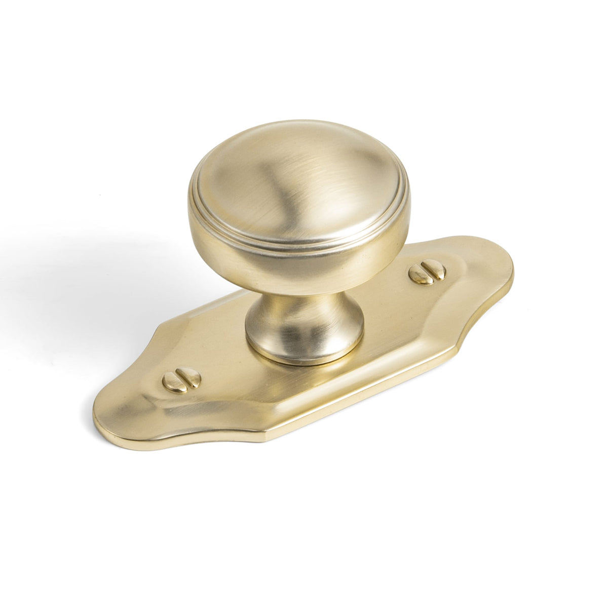 Goo-Ki Champagne Bronze / G023 / 6 Pack Ring-Lined Round Dome Cabinet Hardware Zinc Alloy Ball-Shaped Cabinet Knobs