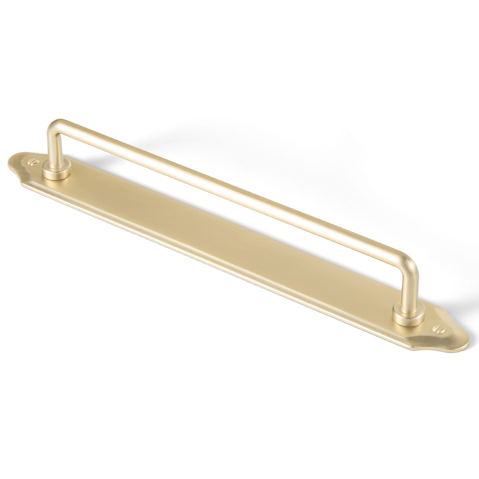Goo-Ki Champagne Bronze / G023 / 7.6'' Hole Center 2 Pack Cabinet Bar Pulls with Back Plate Vintage Drawer Handles Home Improvement Hardware