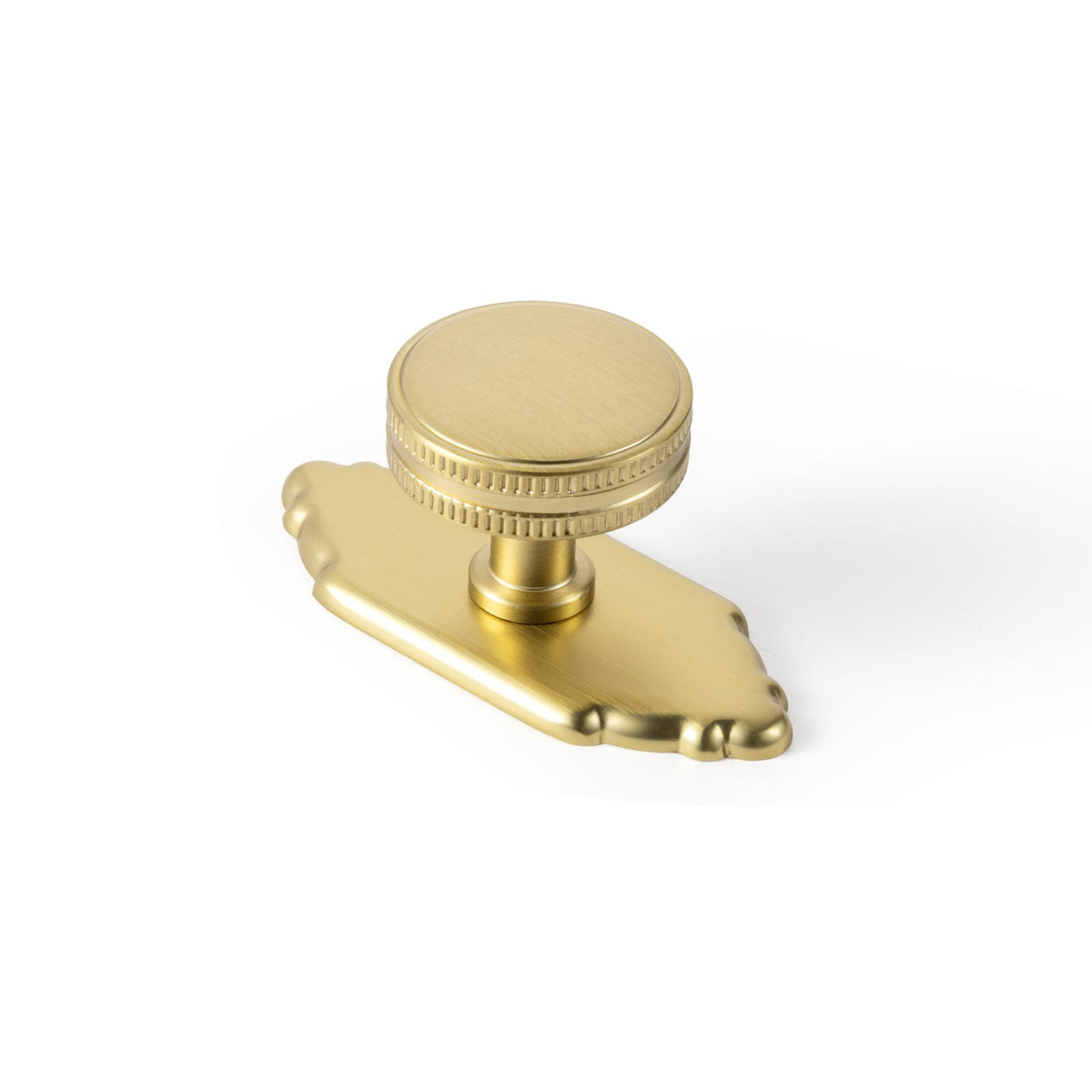 Goo-Ki Champagne Bronze / G024 / 1.26'' Knob 6 Pack Distinctive Artistic Engravings Single Hole Round Cabinet Knob Retro Flair Kitchen Hardware
