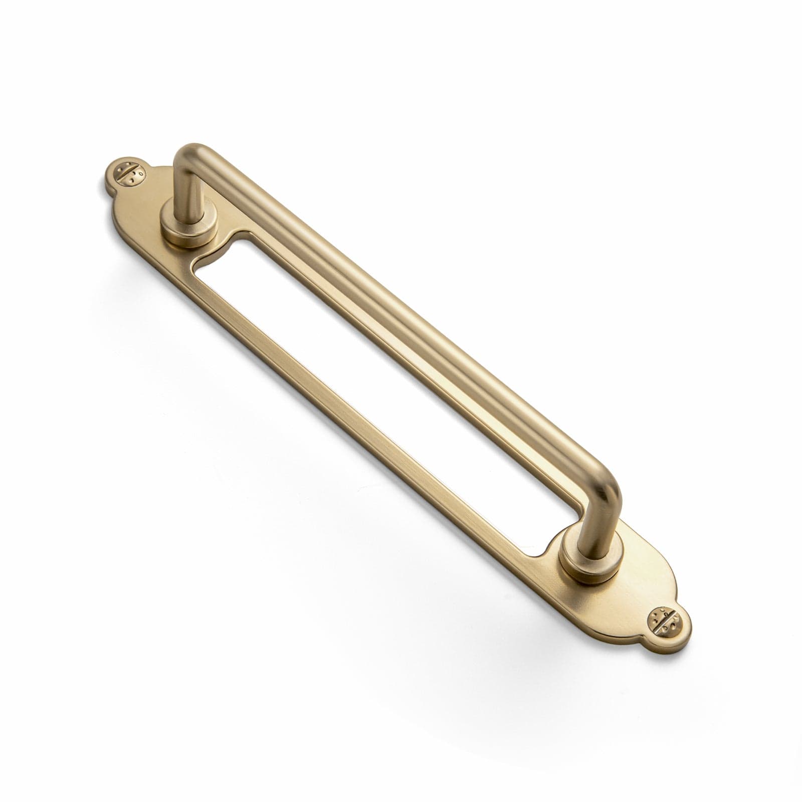 Goo-Ki Champagne Bronze / G025 / 5'' Hole Center 2 Pack Cabinet Bar Pulls with Back Plate Vintage Drawer Handles Home Improvement Hardware