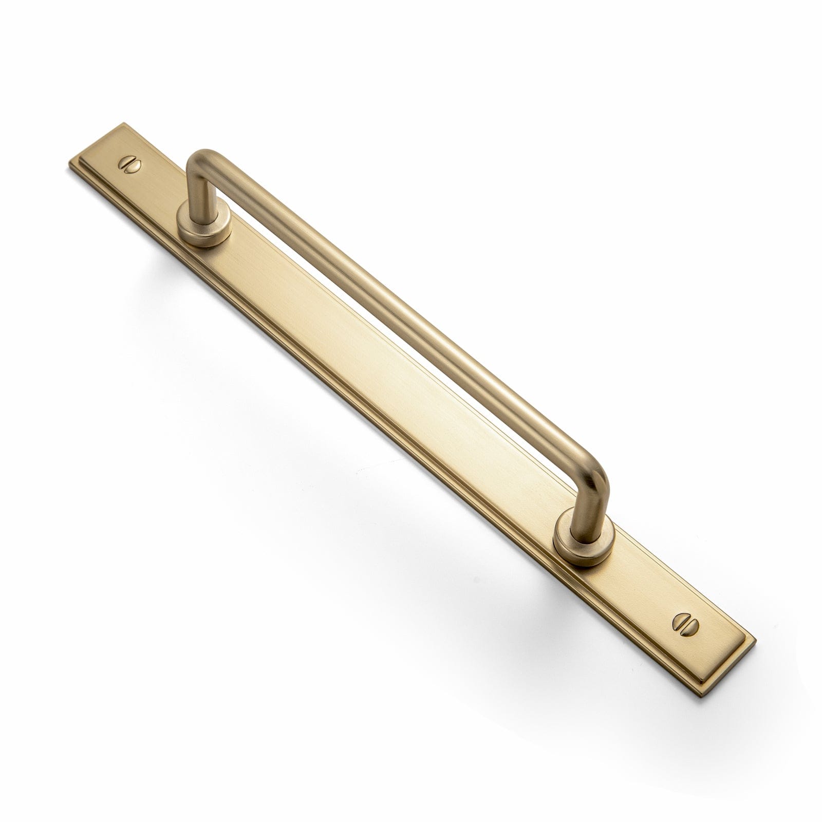 Goo-Ki Champagne Bronze / G026 / 5'' Hole Center 2 Pack Cabinet Bar Pulls with Back Plate Vintage Drawer Handles Home Improvement Hardware