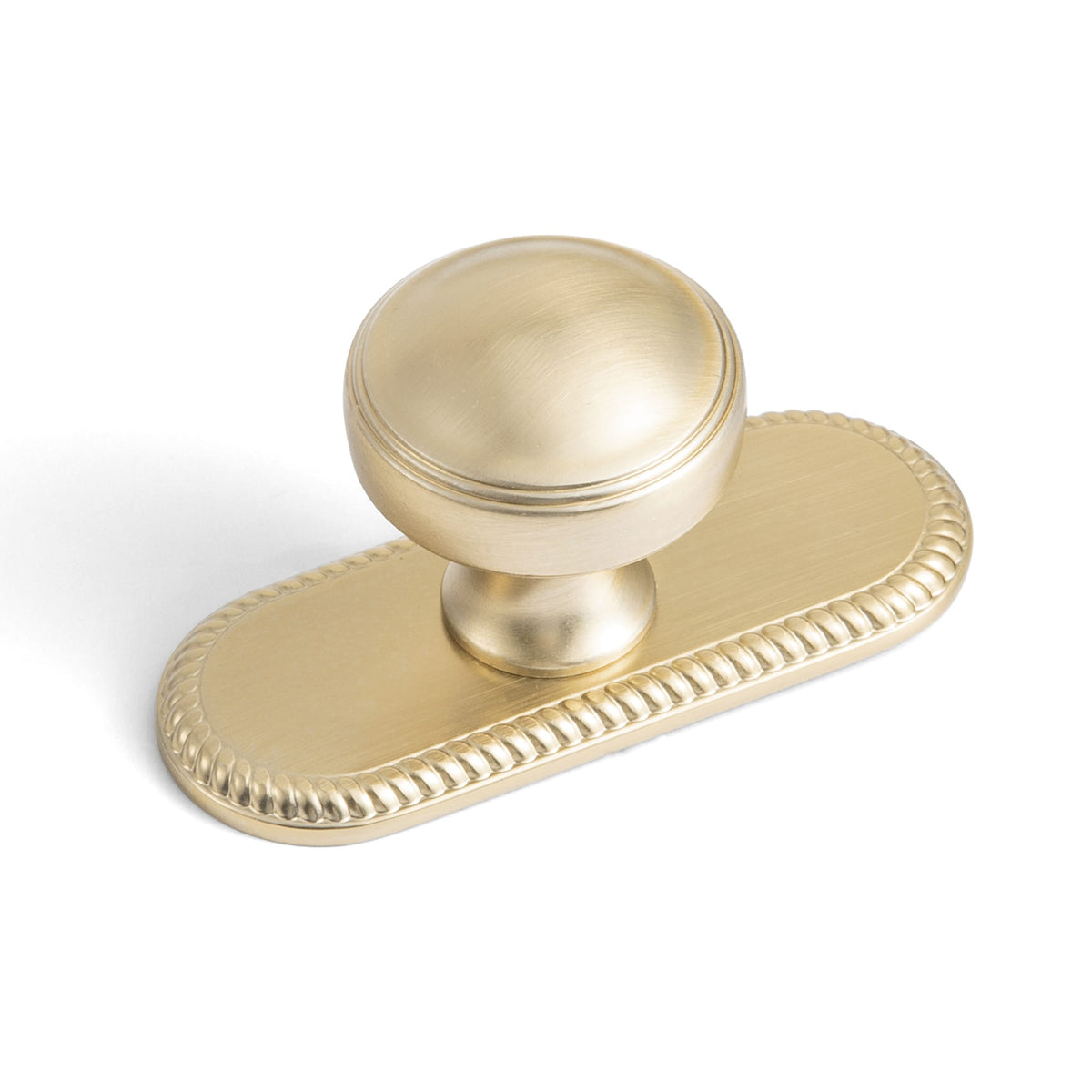 Goo-Ki Champagne Bronze / G027 / 6 Pack Ring-Lined Round Dome Cabinet Hardware Zinc Alloy Ball-Shaped Cabinet Knobs