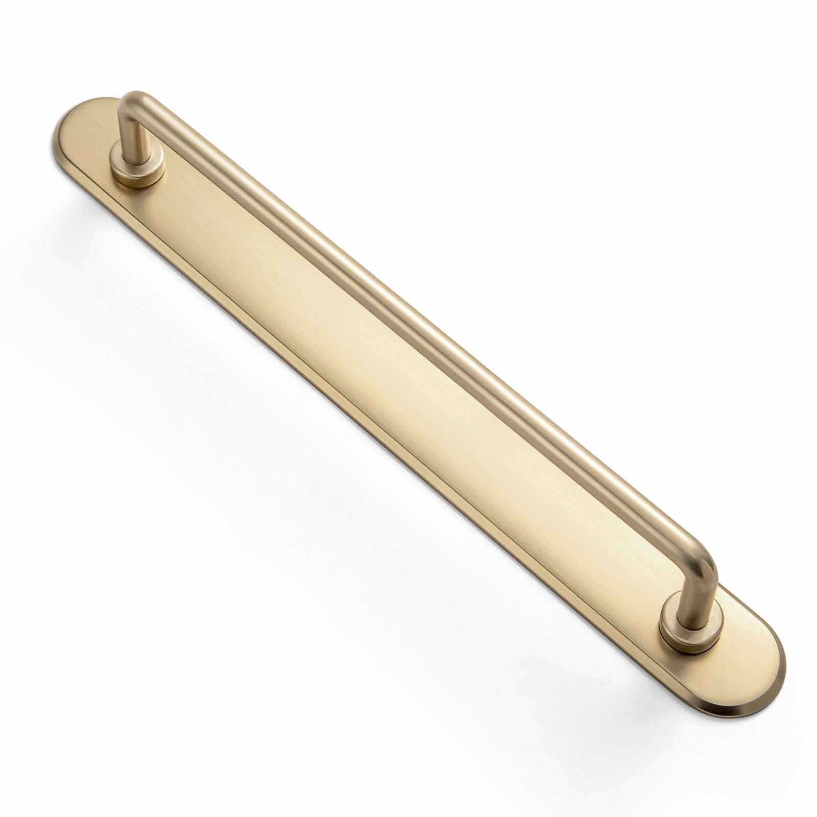 Goo-Ki Champagne Bronze / G028 / 7.6'' Hole Center 2 Pack Cabinet Bar Pulls with Back Plate Vintage Drawer Handles Home Improvement Hardware