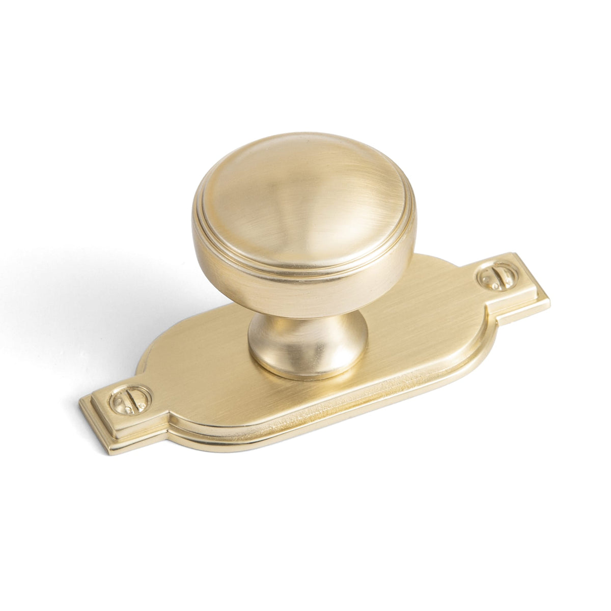 Goo-Ki Champagne Bronze / G029 / 6 Pack Ring-Lined Round Dome Cabinet Hardware Zinc Alloy Ball-Shaped Cabinet Knobs