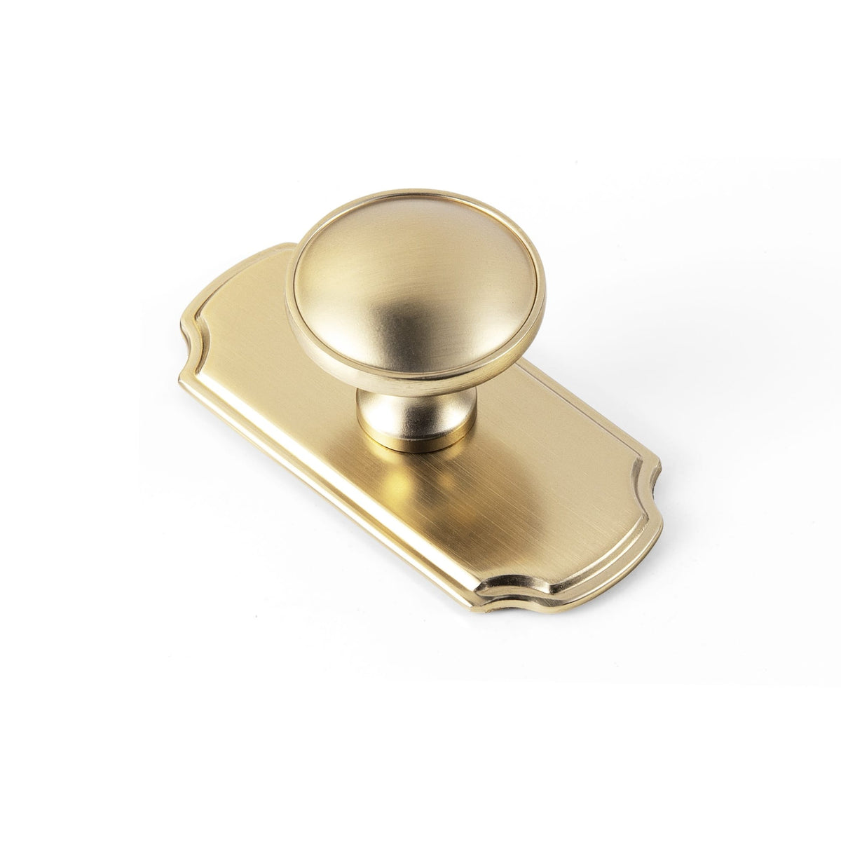 Goo-Ki Champagne Bronze / G031 / 6 Pack Antique Brass Cabinet Knobs Zinc Alloy Round Drawer Pulls with Vintage Patina Finish Retro Furniture Hardware
