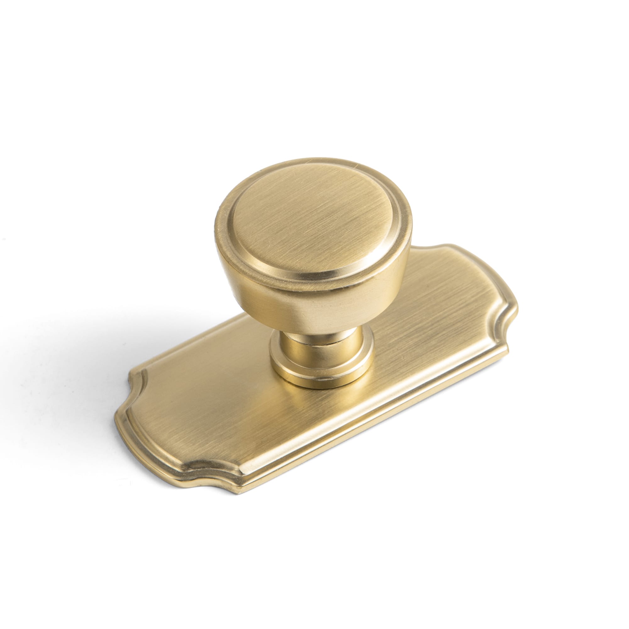 Goo-Ki Champagne Bronze / G031 / 6 Pack Retro Drawer Knobs for Dresser Cupboard Solid Zinc Alloy Single Hole Cabinet Hardware