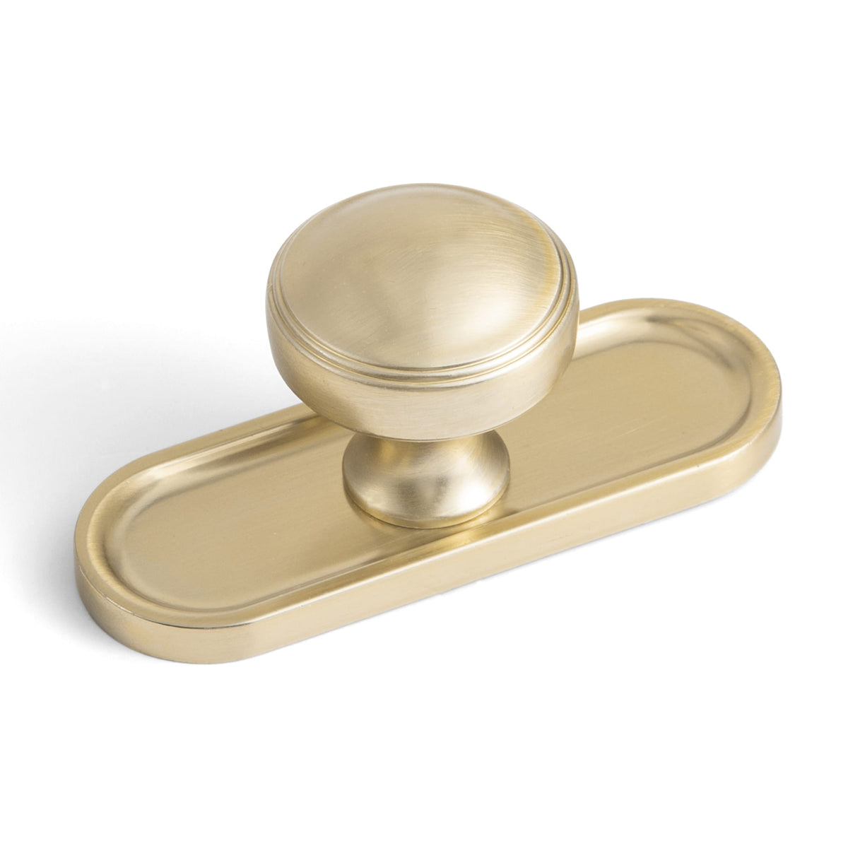 Goo-Ki Champagne Bronze / G033 / 6 Pack Ring-Lined Round Dome Cabinet Hardware Zinc Alloy Ball-Shaped Cabinet Knobs