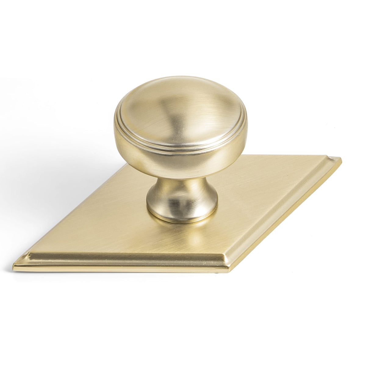 Goo-Ki Champagne Bronze / G035 / 6 Pack Ring-Lined Round Dome Cabinet Hardware Zinc Alloy Ball-Shaped Cabinet Knobs
