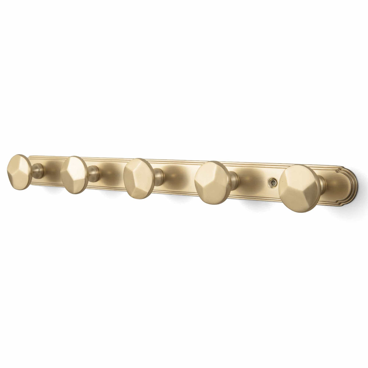 Goo-Ki Champagne Bronze / H014 / 5 Zinc Alloy Decorative Wall Mounted Coat Hook Rack, Heavy Duty Multipurpose Hanger