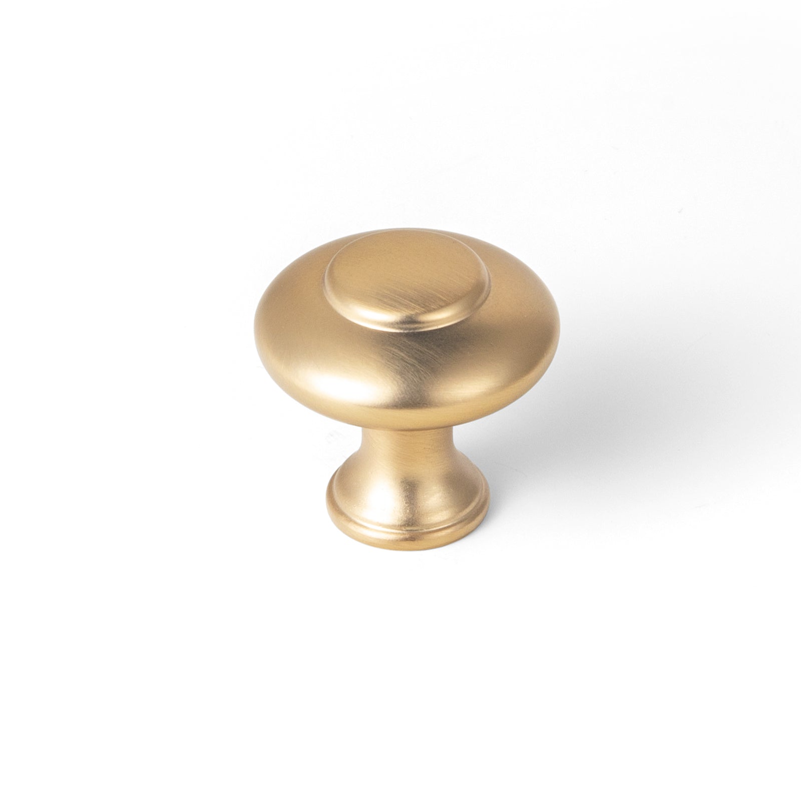Goo-Ki Champagne Bronze / Knob / 12 Pack Elegant Mushroom Silhouette Antique Cabinet Knobs Round Retro Style Dresser Knobs