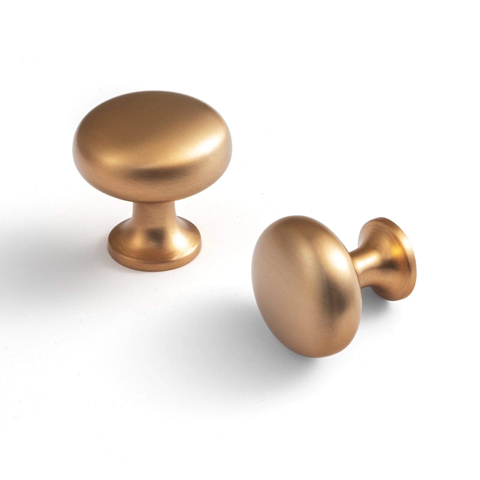 Goo-Ki Champagne Bronze / Knob / 6 Pack Retro Durable Cabinet Pulls Luxurious Drawer Pulls for Bedroom Kitchen