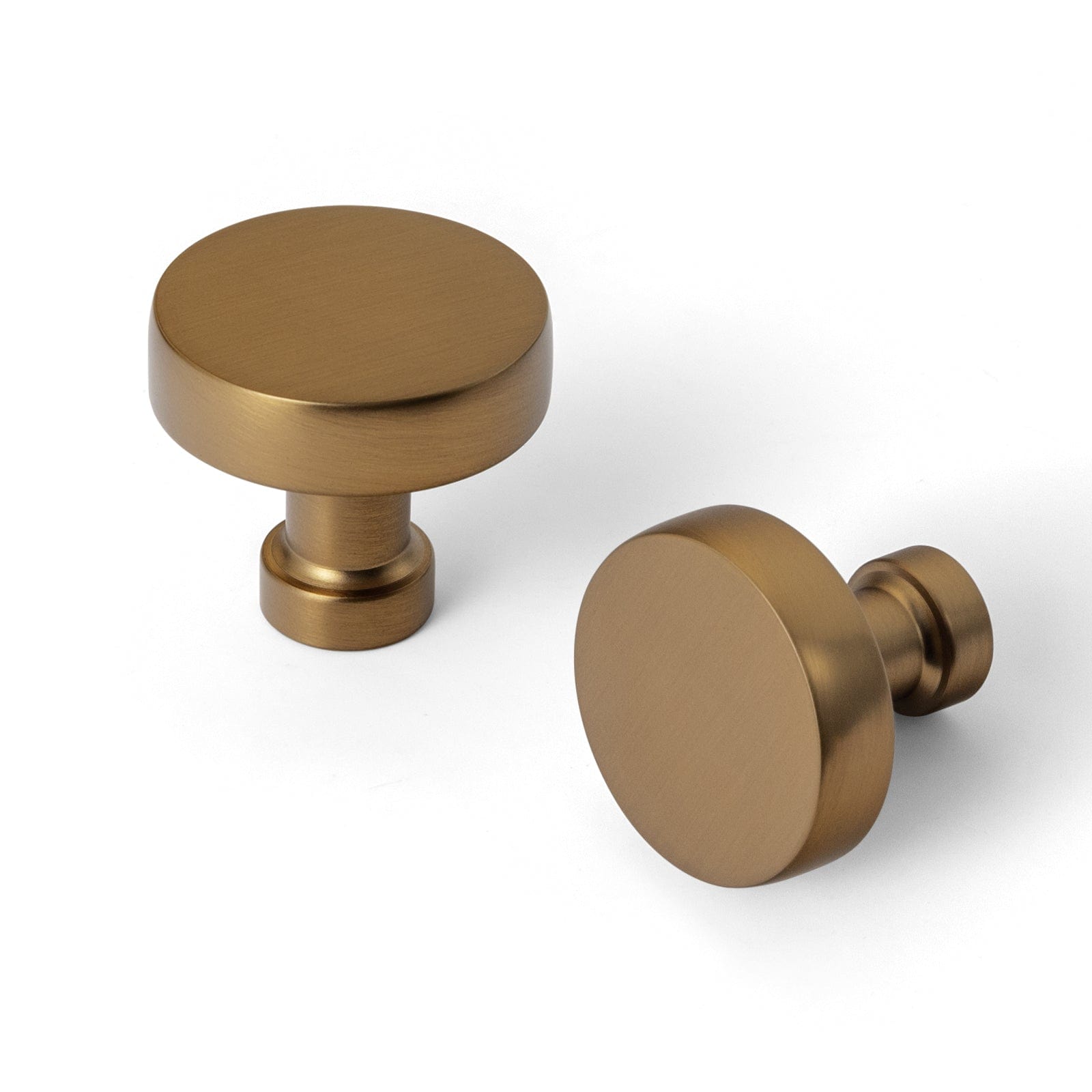 Goo-Ki Champagne Bronze / Knob / 6 Pack Retro Vintage Bronze Cabinet Pull Dresser Handles for Cupboard