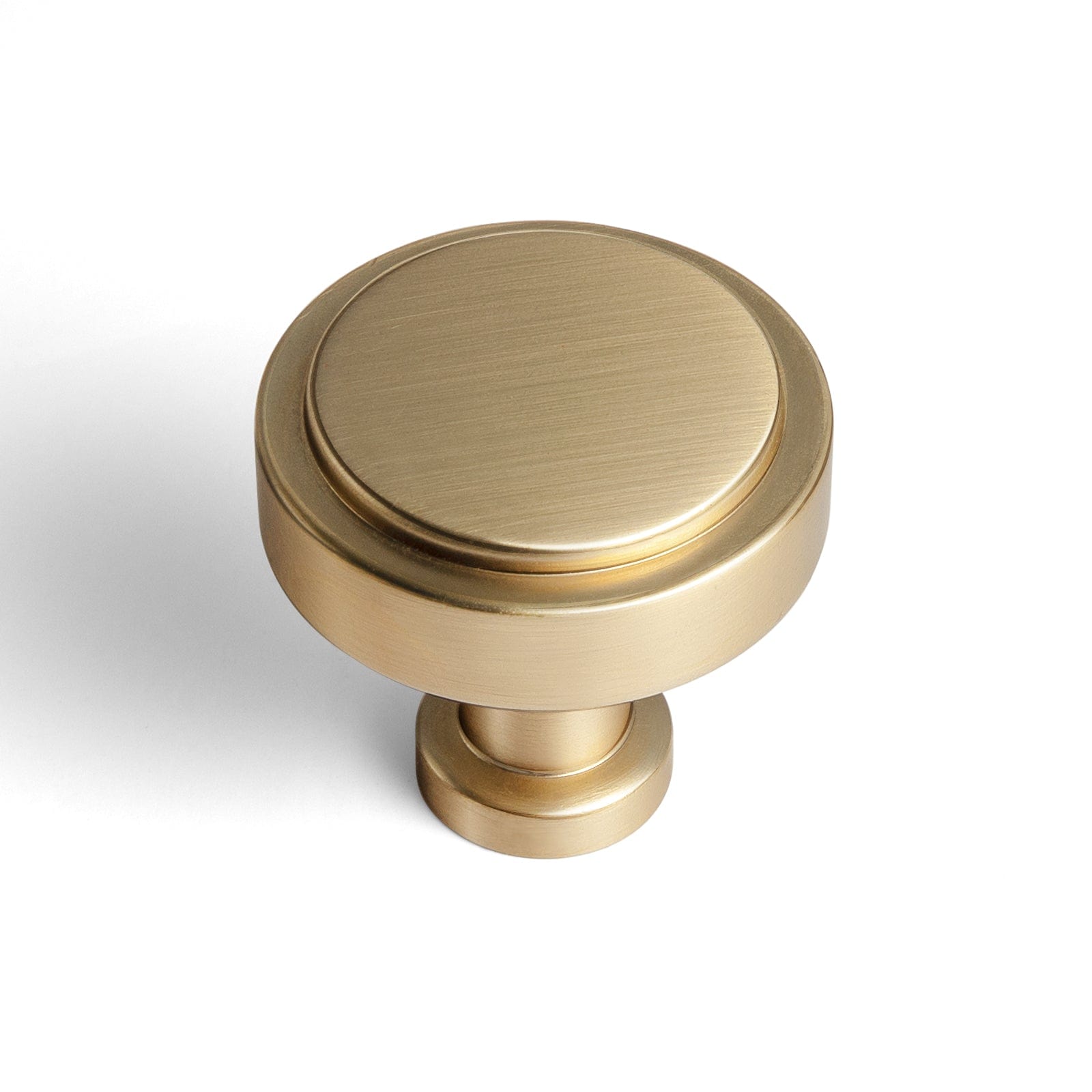 Goo-Ki Champagne Bronze / Knob / 6 Pack Simple Cylindrical Zinc Alloy Drawer Knob with Elegant Design