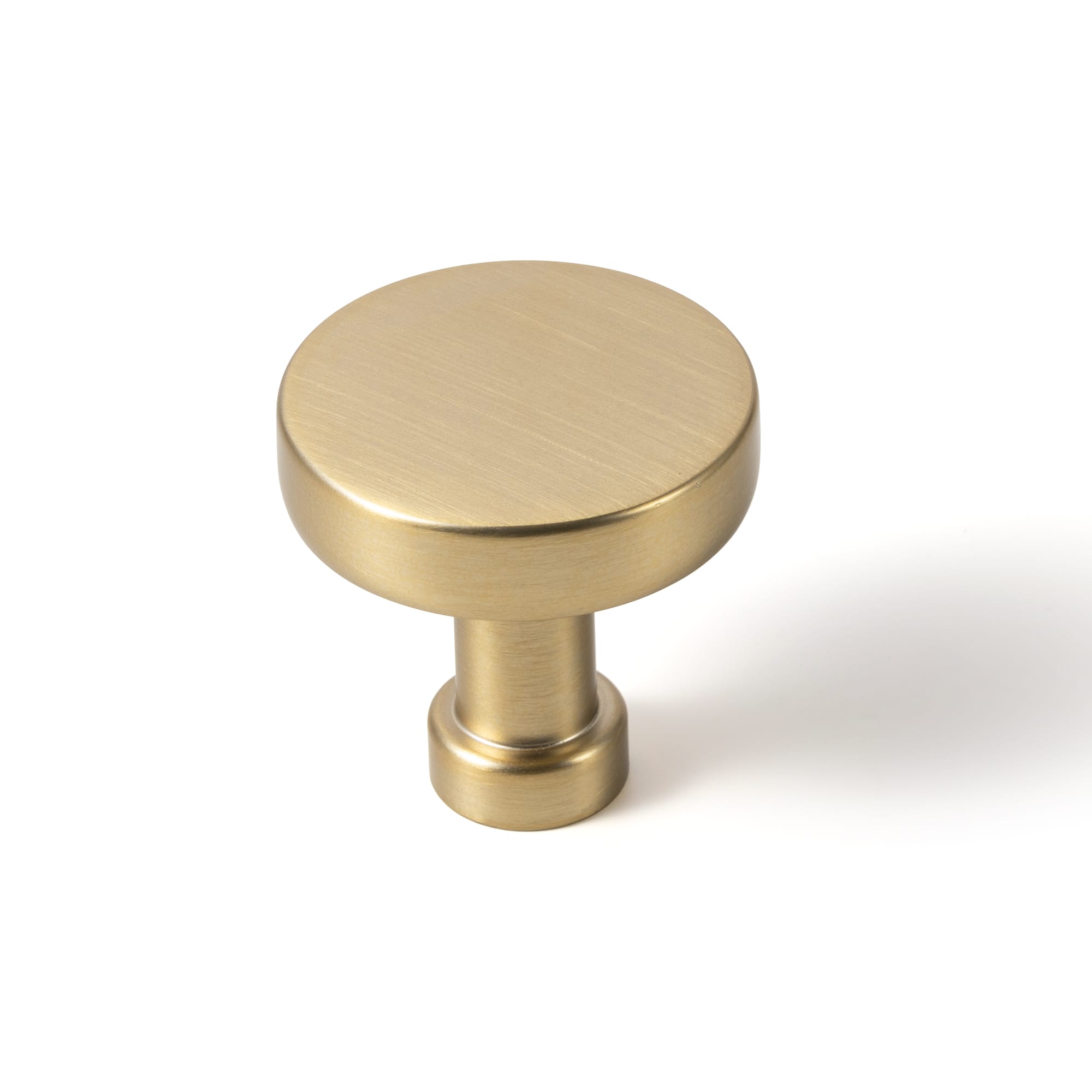 Goo-Ki Champagne Bronze / No Back Plate / 1.5'' Knob 6 Pack Vintage Brass Zinc Alloy Cabinet Knob with Back Plate Single Hole Center Kitchen Hardware