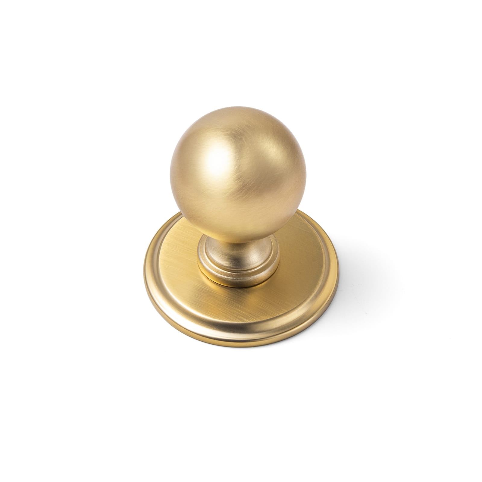 Goo-Ki Champagne Bronze / Round G011 / 0.94'' Knob 6 Pack Stylish Zinc Alloy Cabinet Knobs Classic Round Design Durable Cabinet Handles