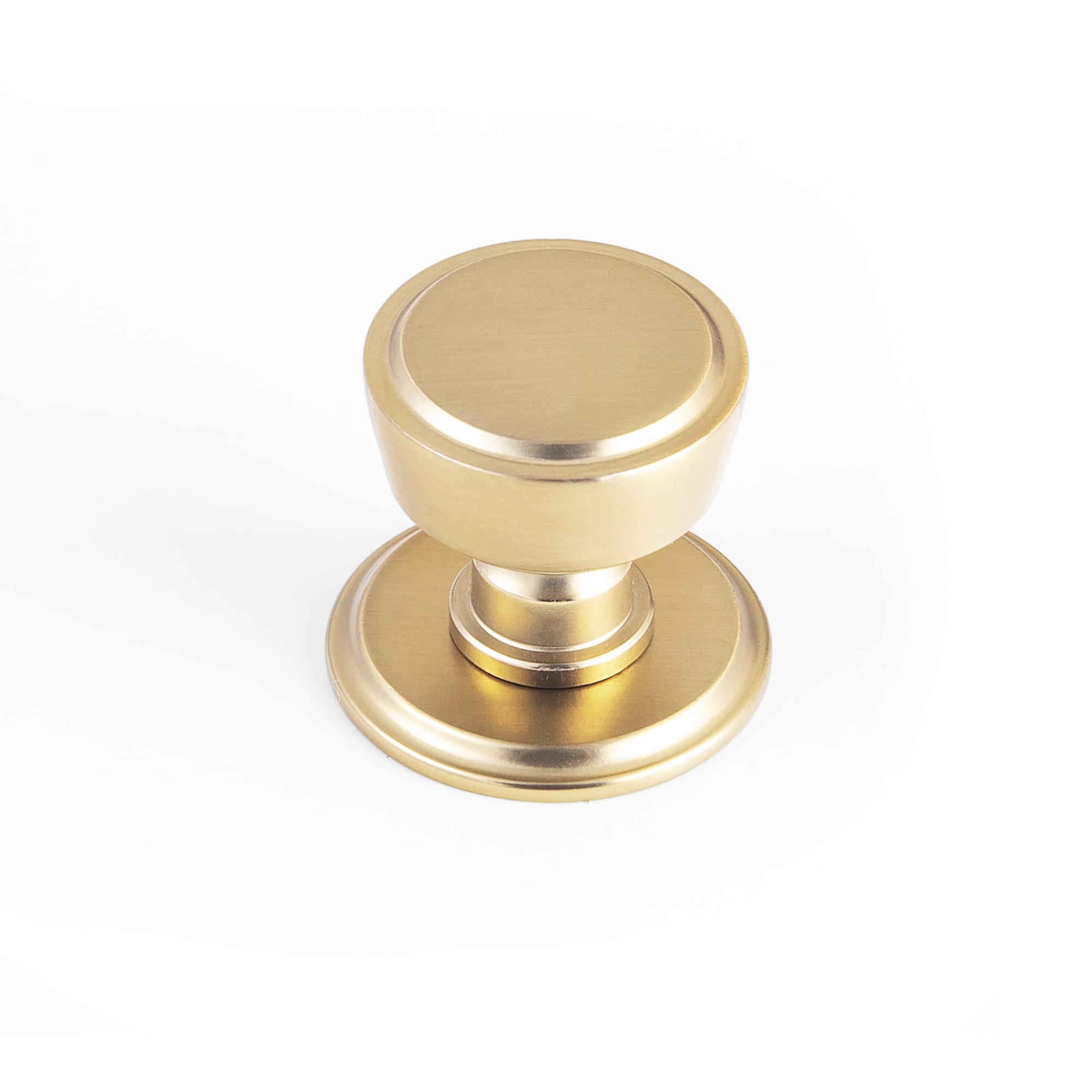 Goo-Ki Champagne Bronze / Round G011 / 6 Pack Retro Drawer Knobs for Dresser Cupboard Solid Zinc Alloy Single Hole Cabinet Hardware