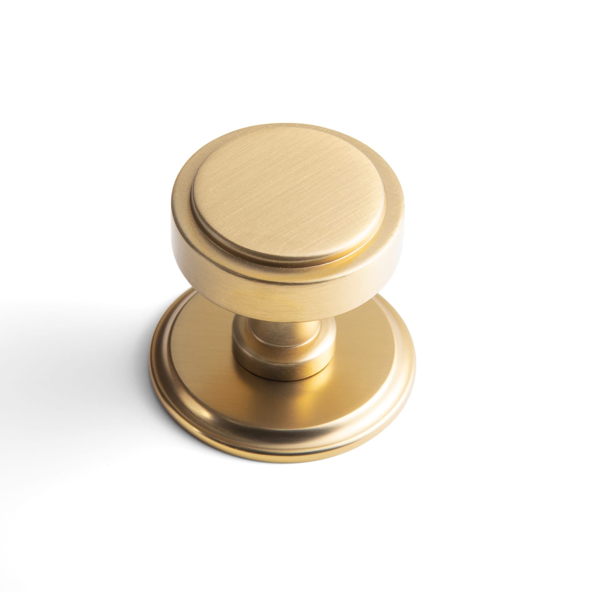 Goo-Ki Champagne Bronze / Round G011 / 6 Pack Simple Cylindrical Zinc Alloy Drawer Knob with Elegant Design
