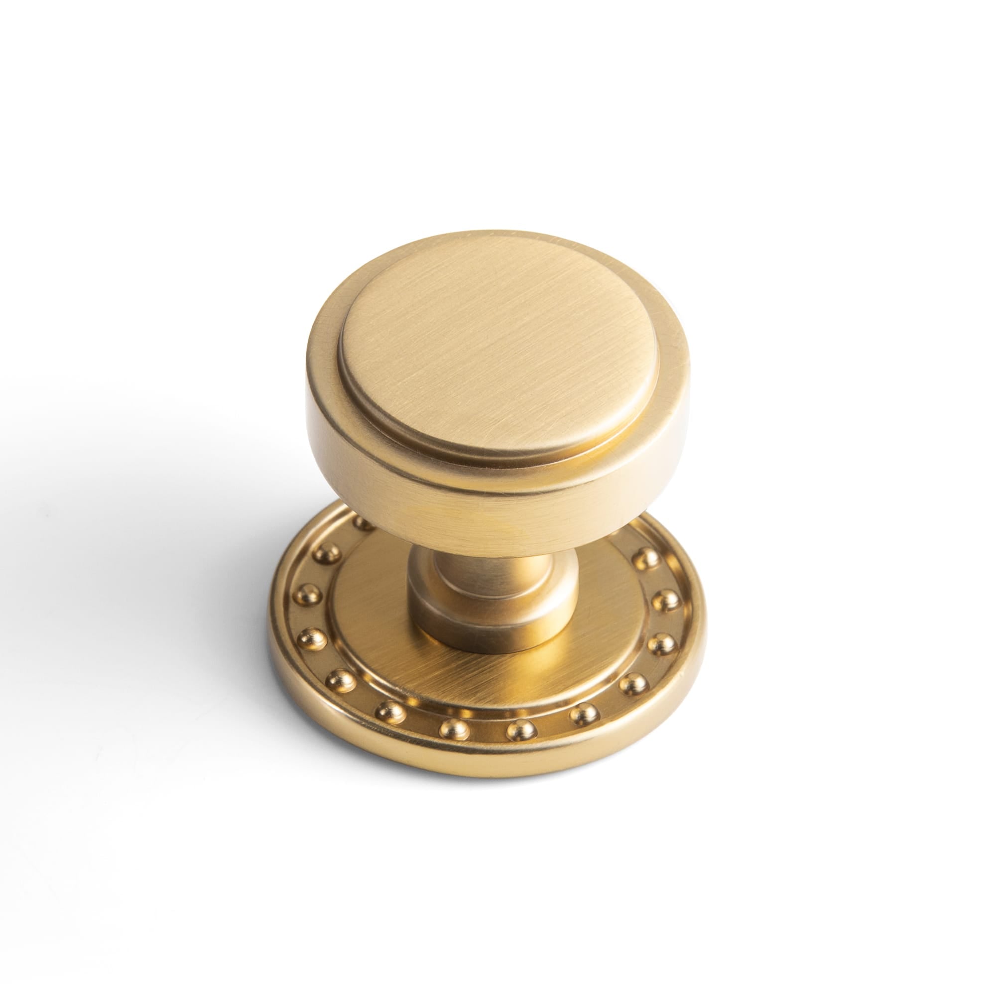 Goo-Ki Champagne Bronze / Round G018 / 6 Pack Simple Cylindrical Zinc Alloy Drawer Knob with Elegant Design