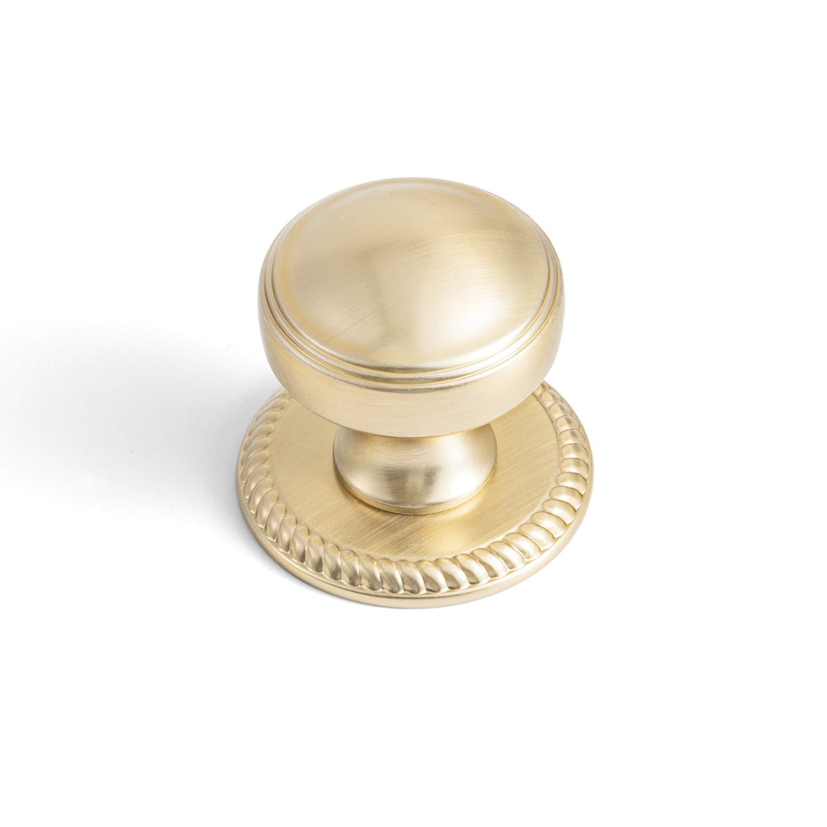 Goo-Ki Champagne Bronze / Round G027 / 6 Pack Ring-Lined Round Dome Cabinet Hardware Zinc Alloy Ball-Shaped Cabinet Knobs