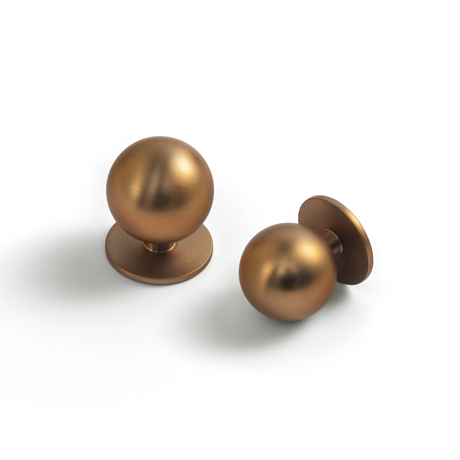 Goo-Ki Champagne Bronze / Round Knob / 12 Pack Timeless Drawer Pulls Classic Vintage Furniture Handle Elegant Modern Home Decor