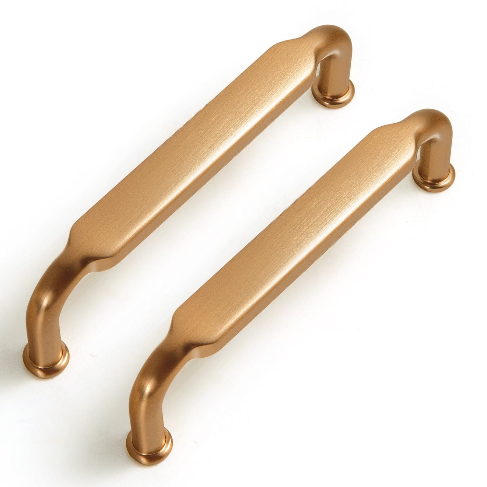 Goo-Ki Champagne Brown / 3'' Hole Center / 6 Pack Distressed Antique Brass Cabinet Pulls American Style Drawer Pulls Retro Furniture Knob