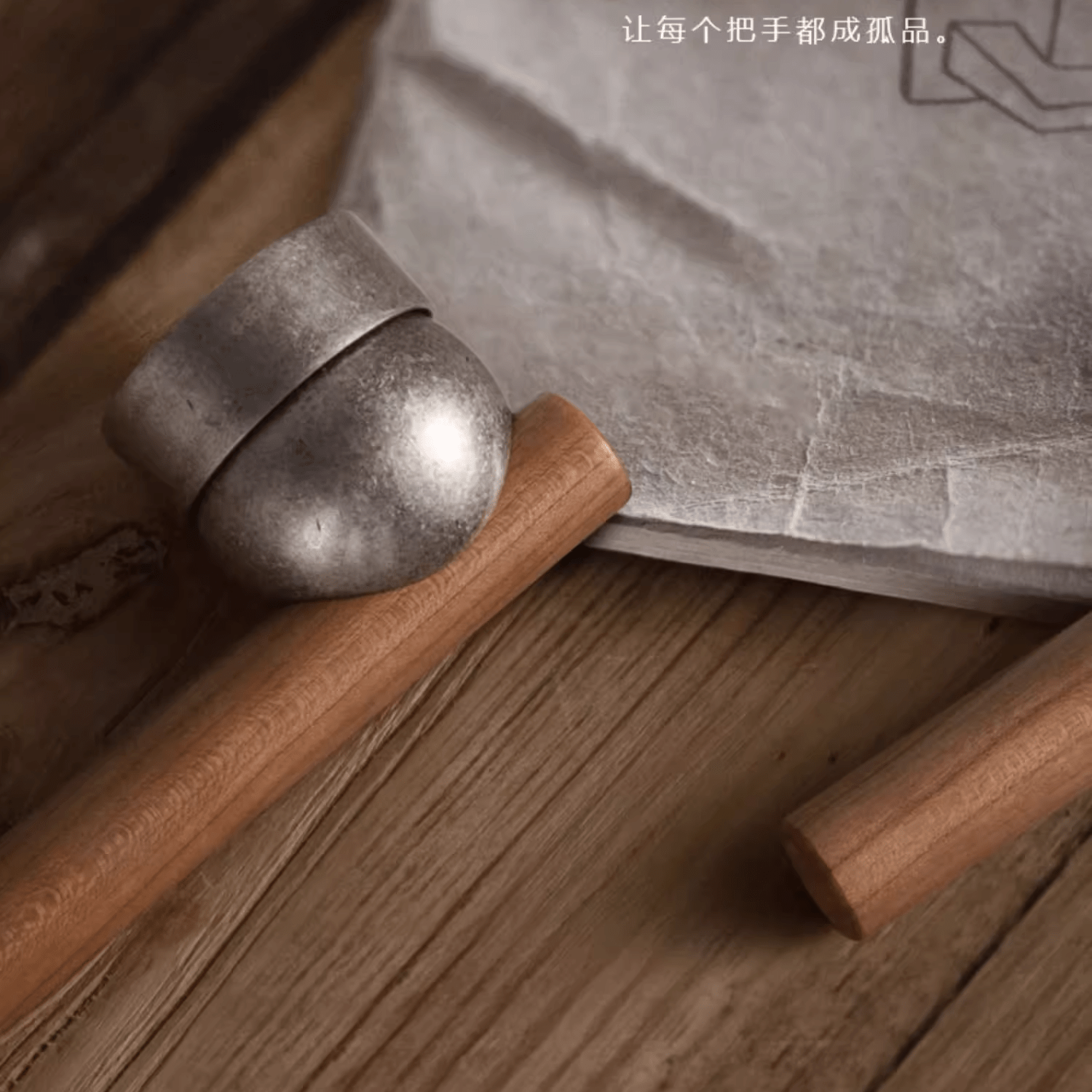 Goo-Ki Cherry Wood Door Lock Bedroom Interior Door Handle Anti-theft Home Security Door Lock