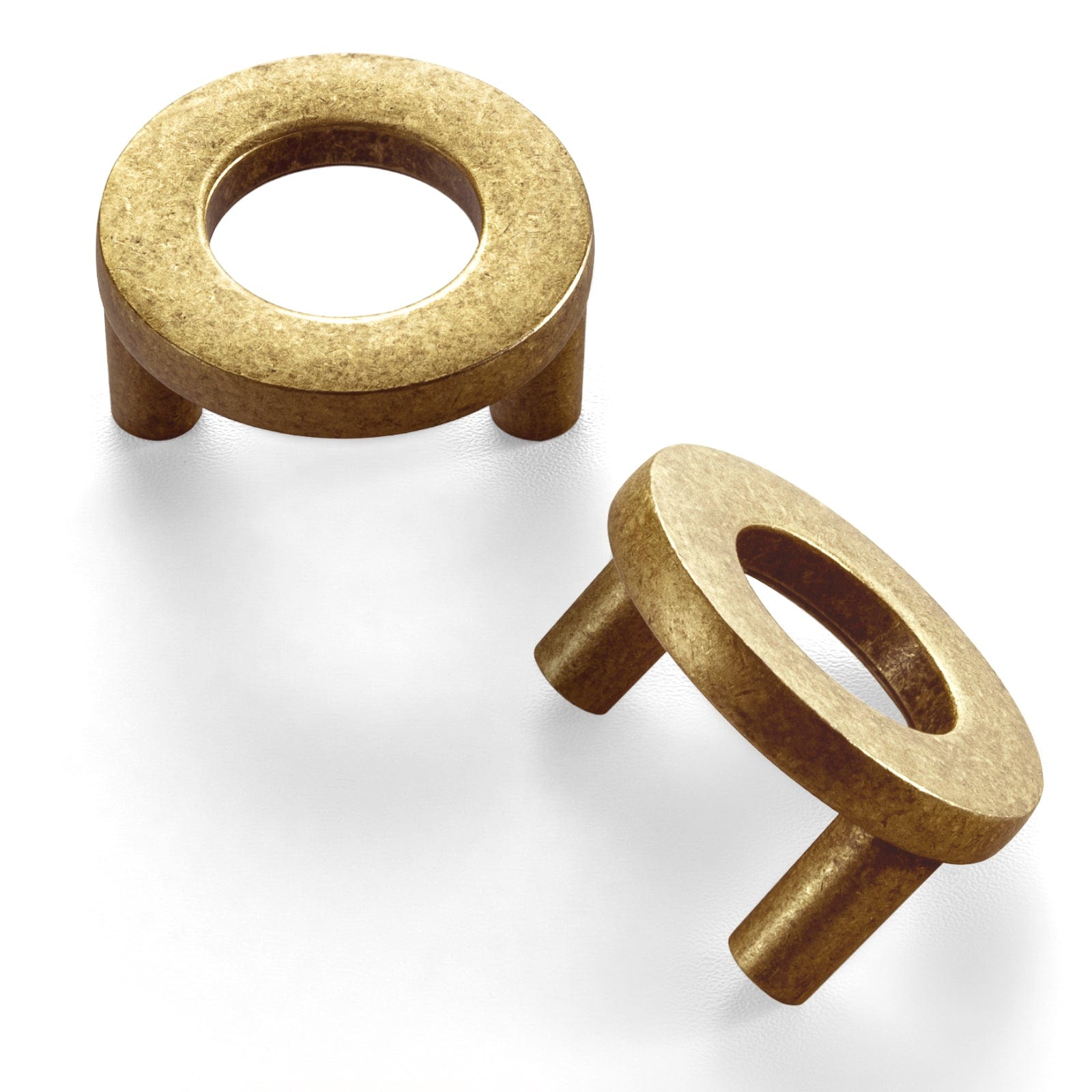 Goo-Ki Circular Luxury Ring Pull Casual Cabinet Pulls for Drawer Cupboard