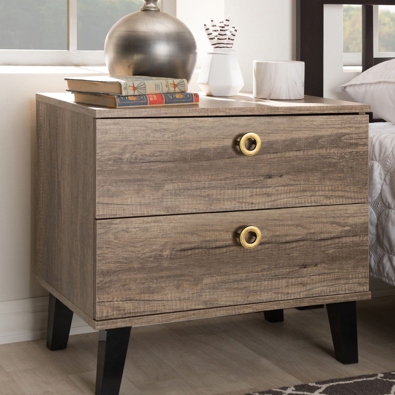 Goo-Ki Circular Luxury Ring Pull Casual Cabinet Pulls for Drawer Cupboard