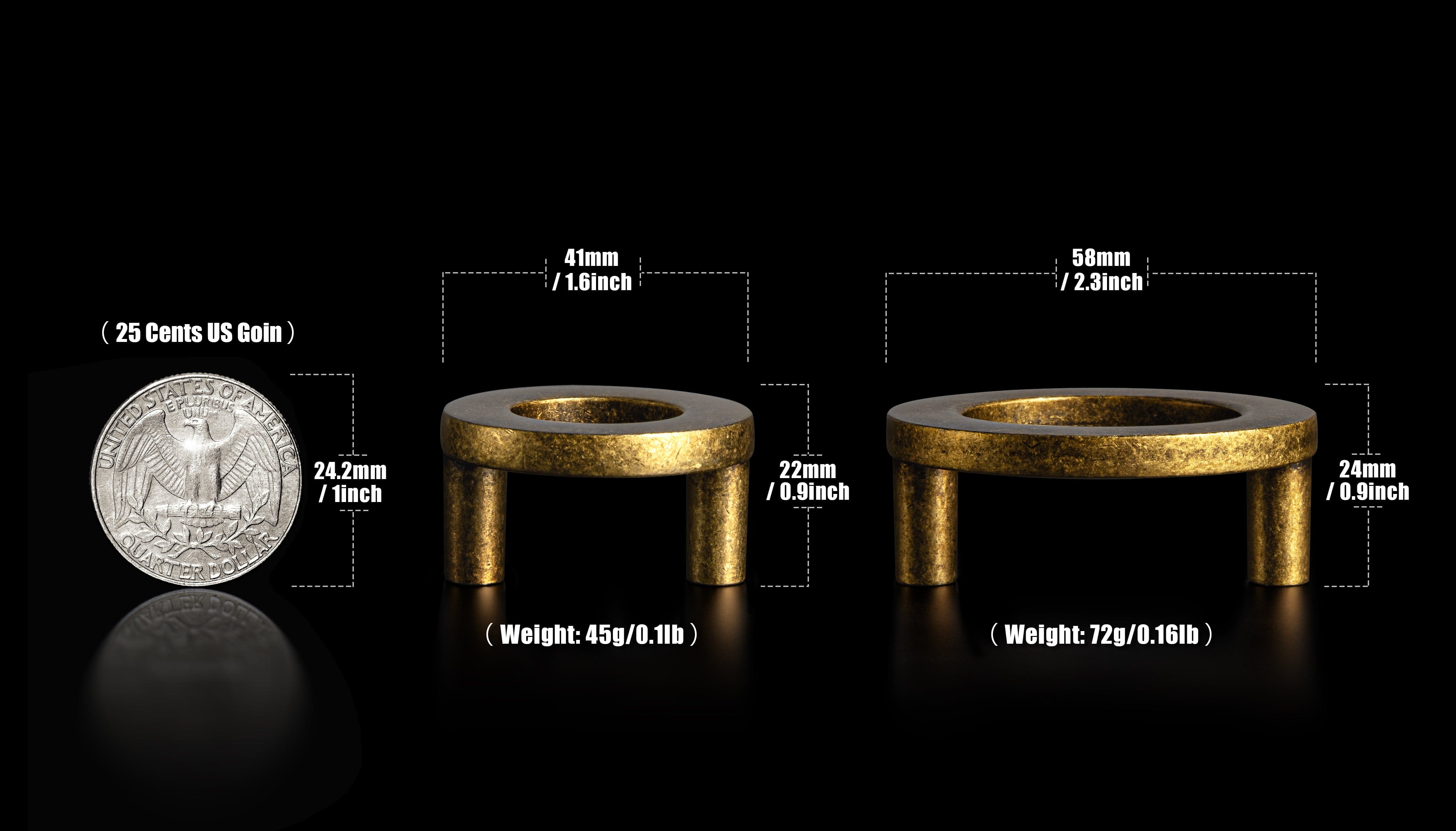 Goo-Ki Circular Luxury Ring Pull Casual Cabinet Pulls for Drawer Cupboard