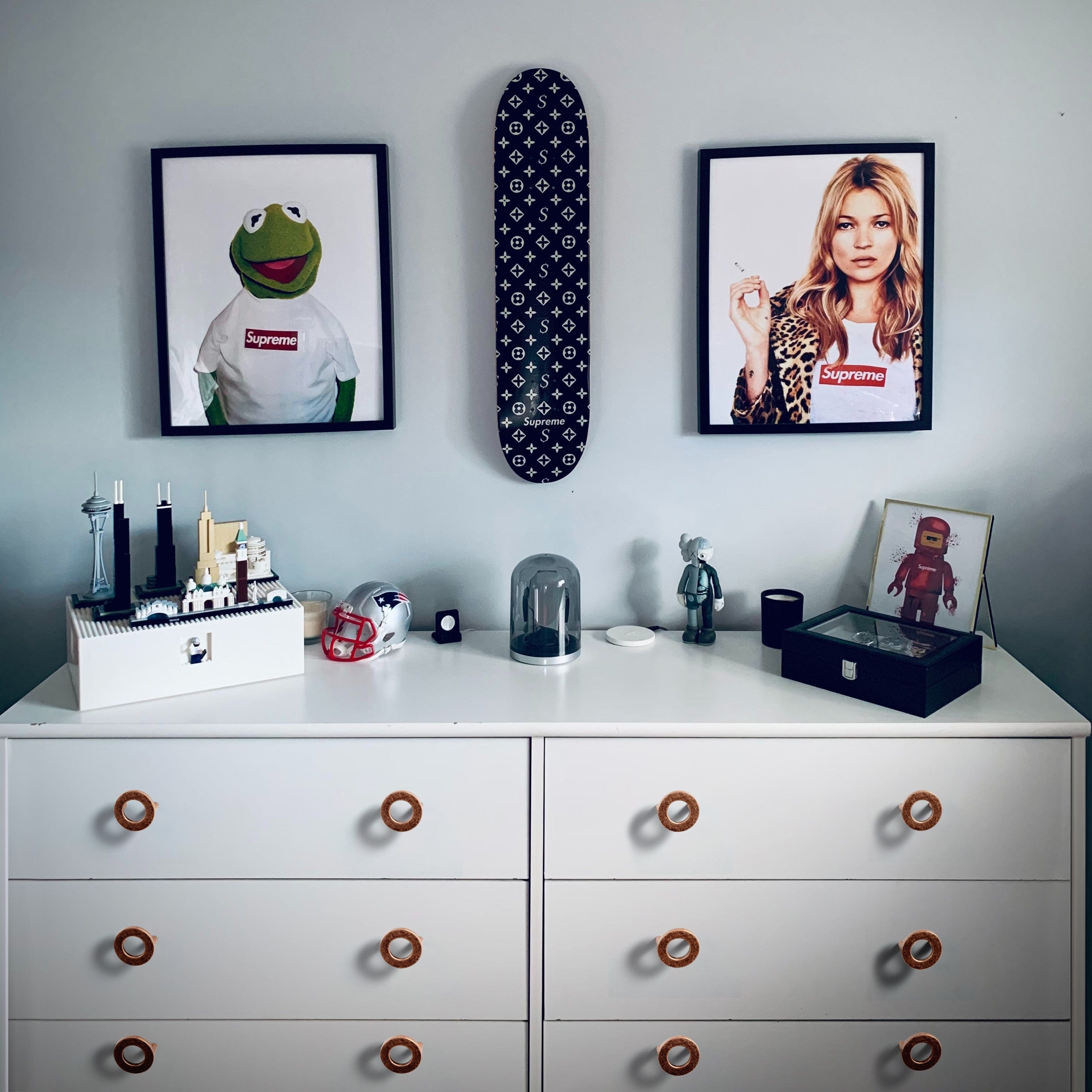 Goo-Ki Circular Luxury Ring Pull Casual Cabinet Pulls for Drawer Cupboard