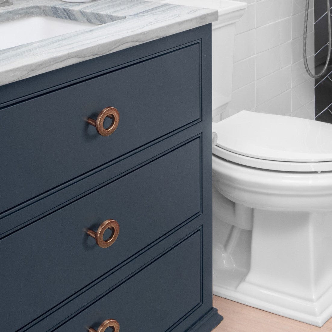 Goo-Ki Circular Luxury Ring Pull Casual Cabinet Pulls for Drawer Cupboard