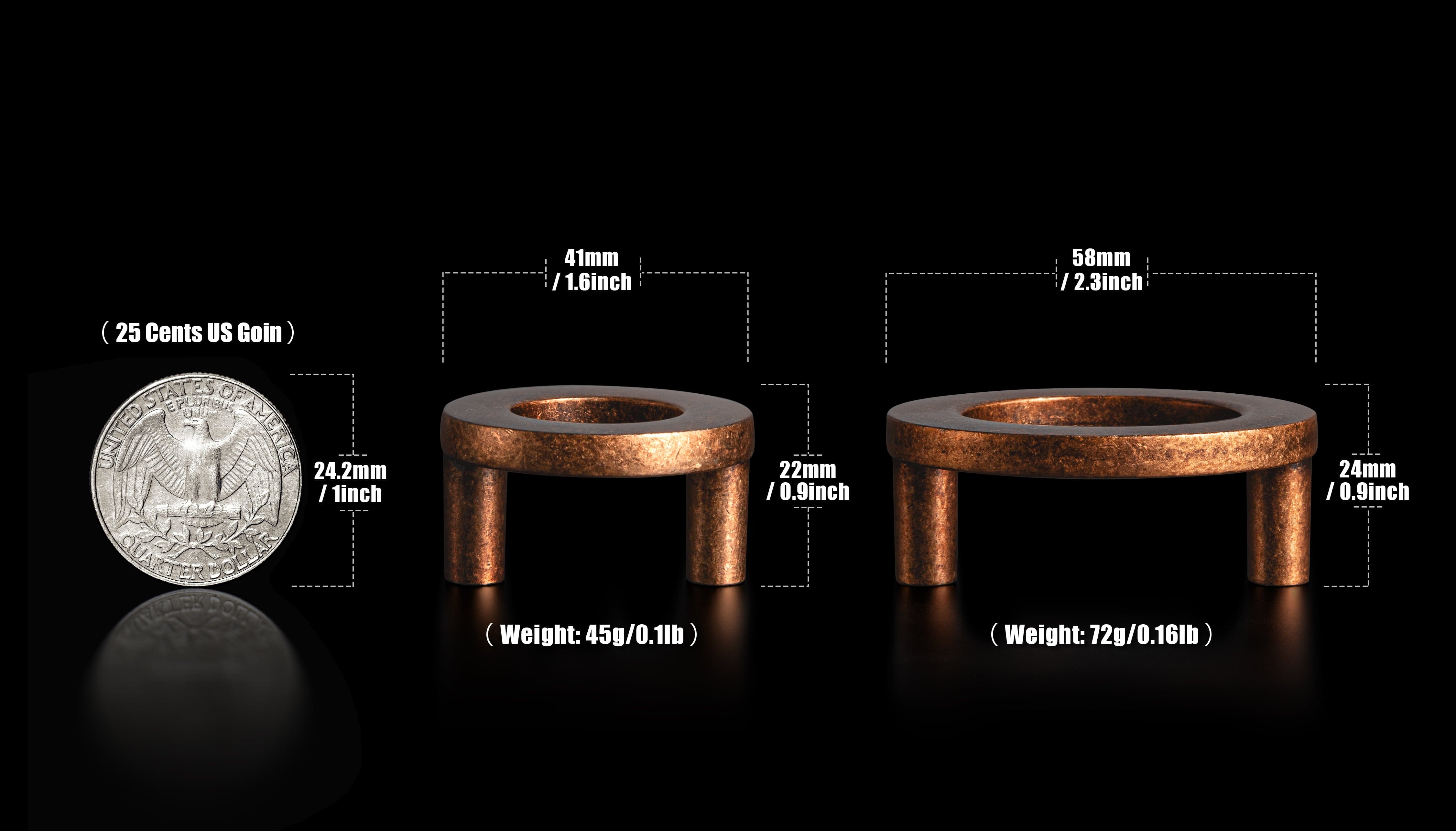 Goo-Ki Circular Luxury Ring Pull Casual Cabinet Pulls for Drawer Cupboard
